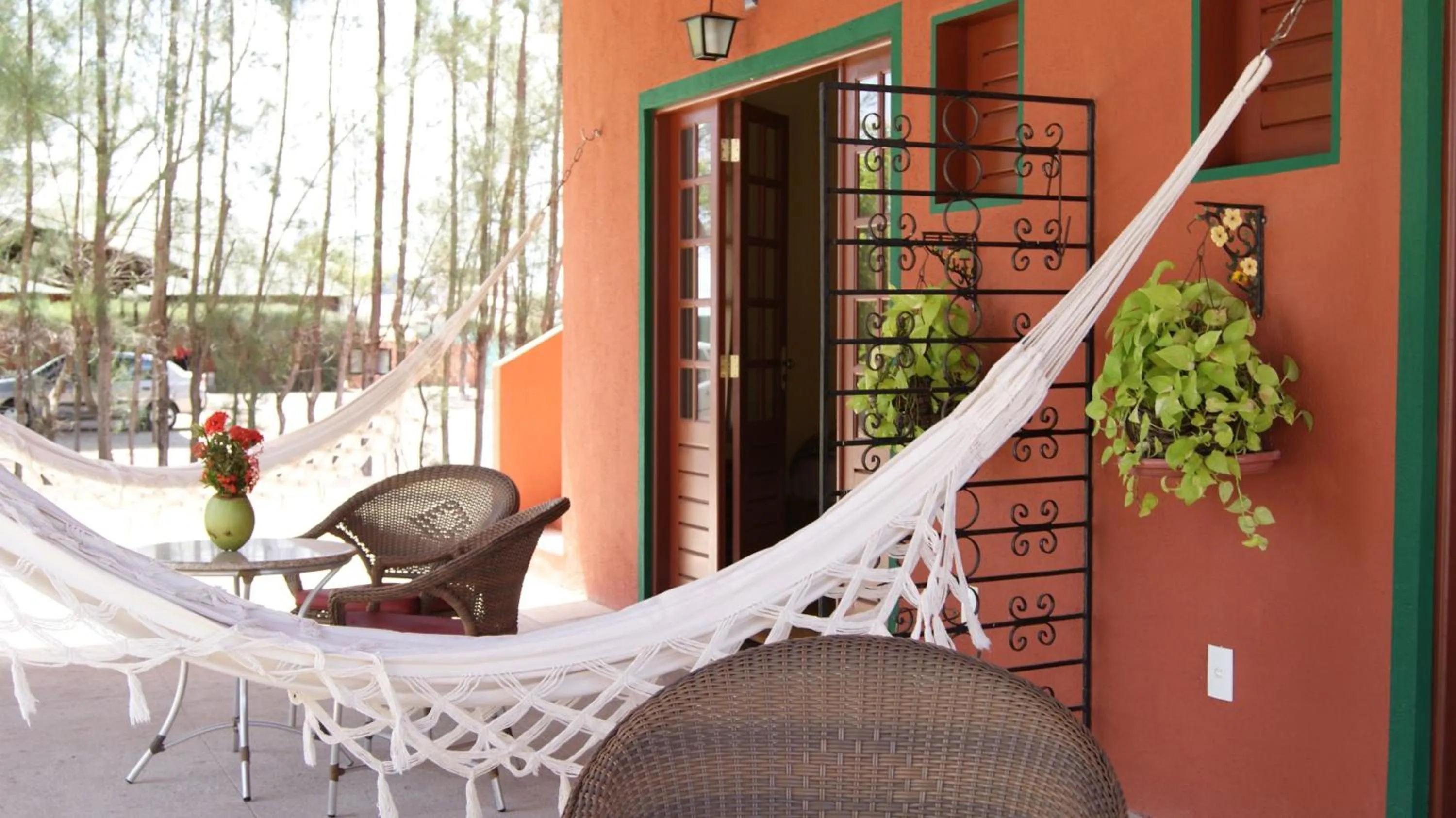 Balcony/Terrace in Pousada Cultural Canto dos Poetas