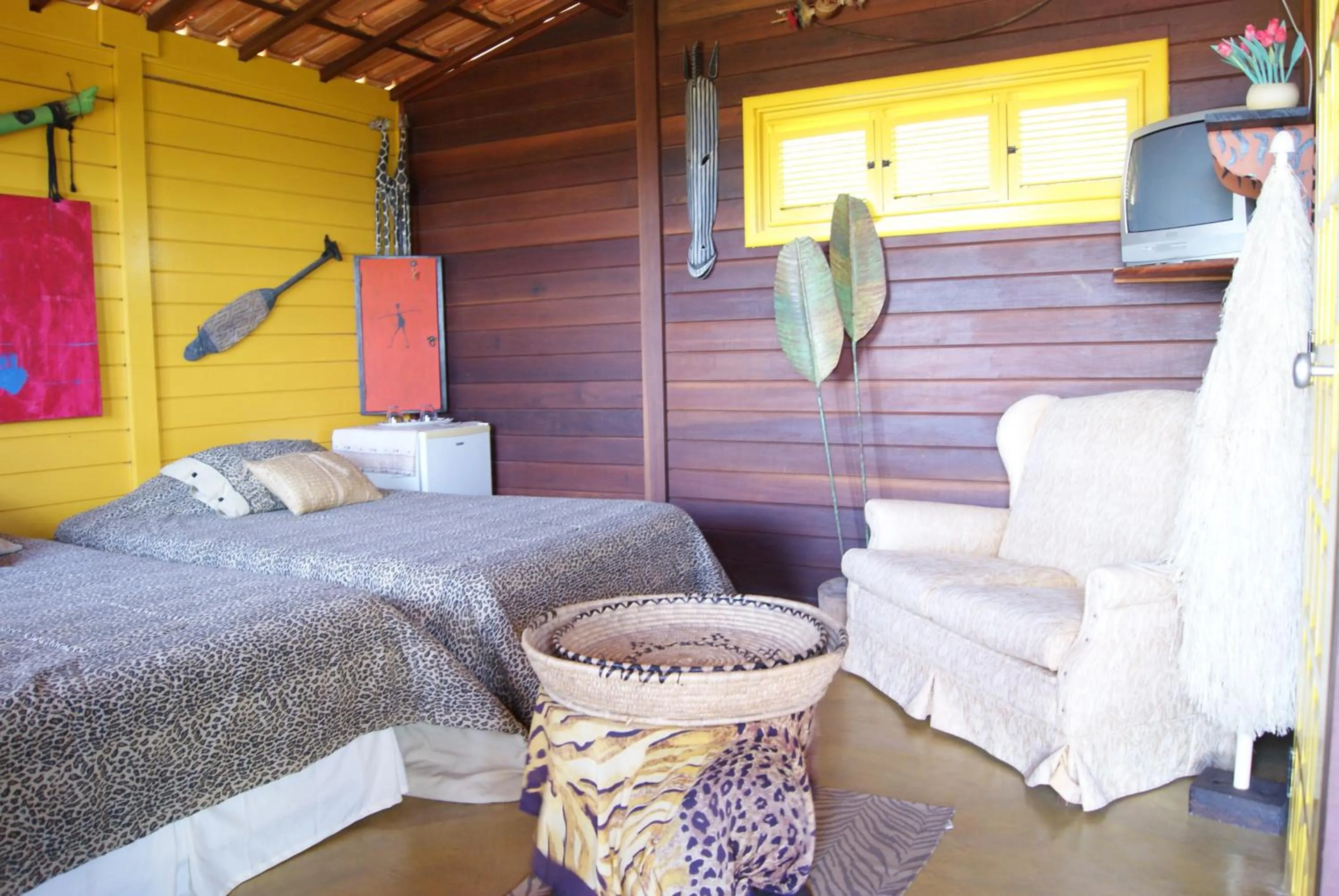 Balcony/Terrace, Bed in Pousada Cultural Canto dos Poetas