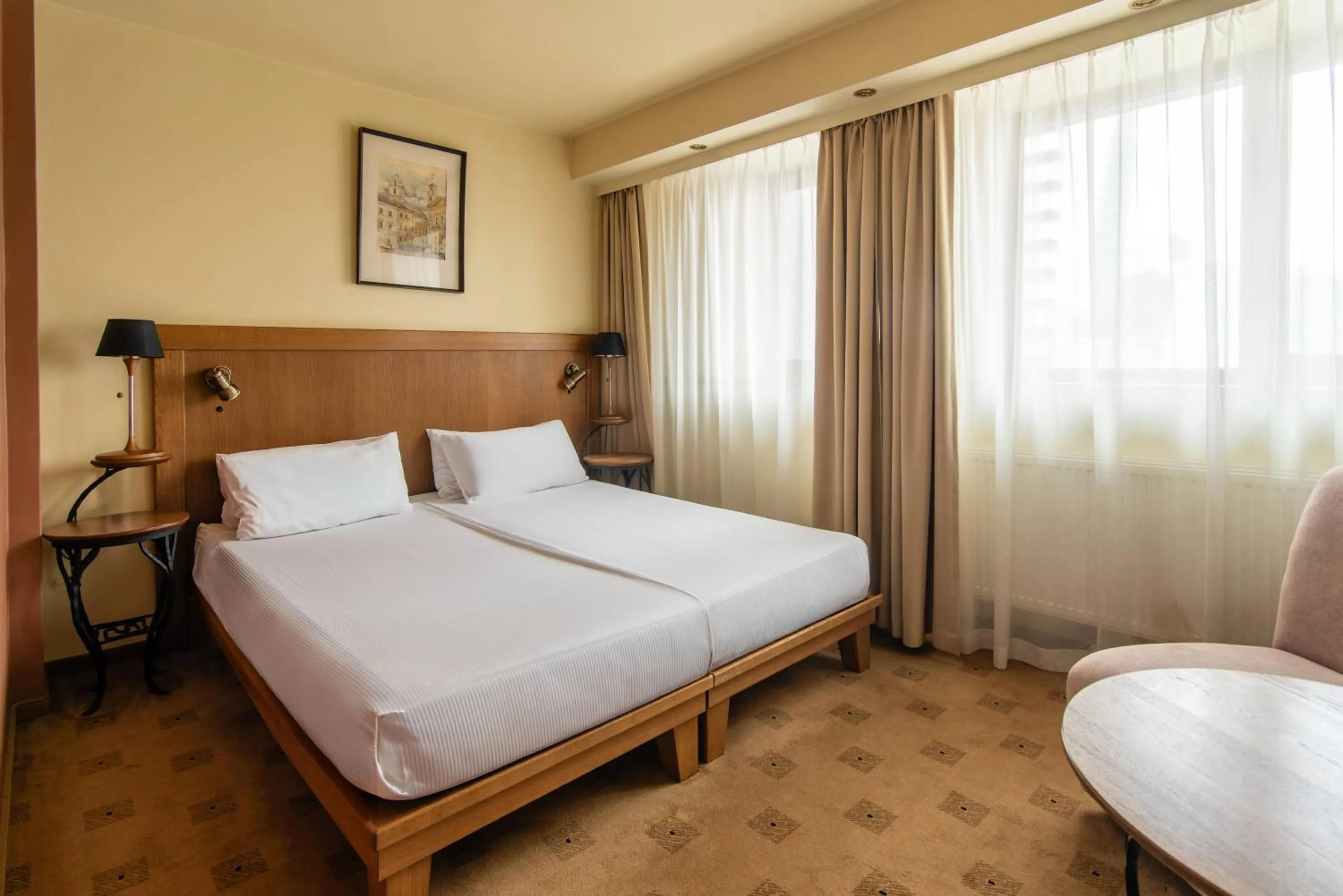 TV and multimedia, Bed in Best Western Vilnius
