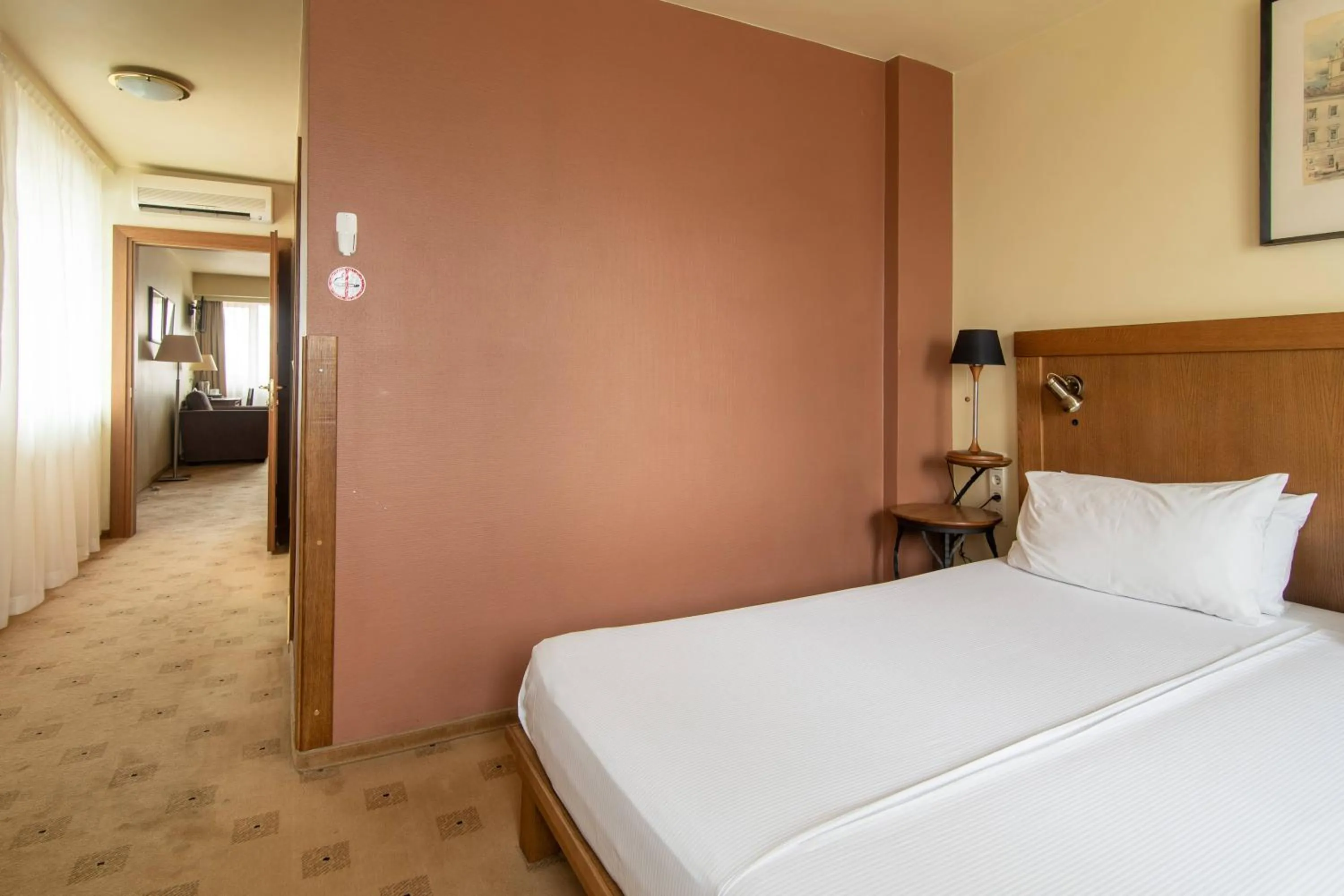 TV and multimedia, Bed in Best Western Vilnius