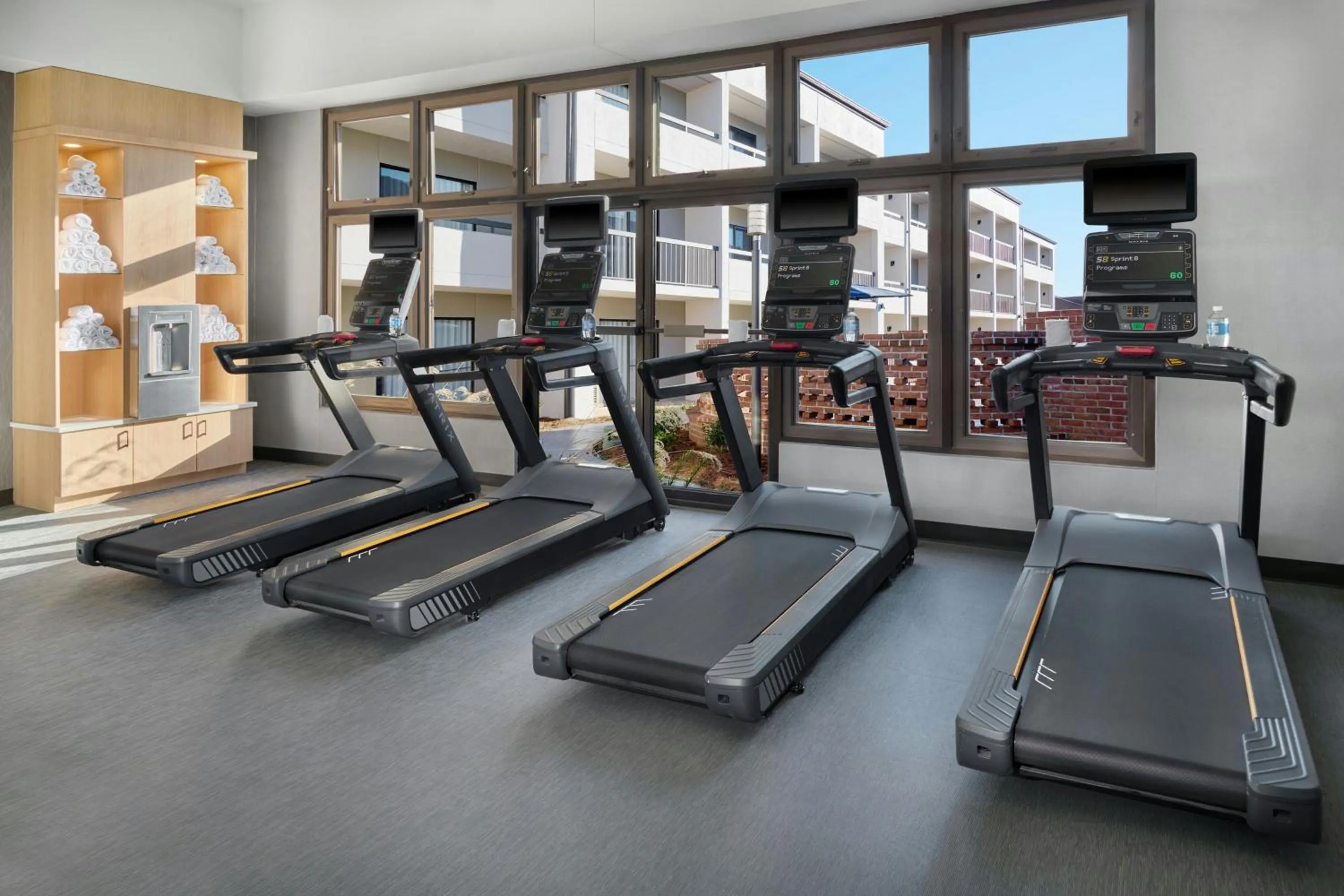 Fitness centre/facilities in Courtyard by Marriott Huntsville University Drive