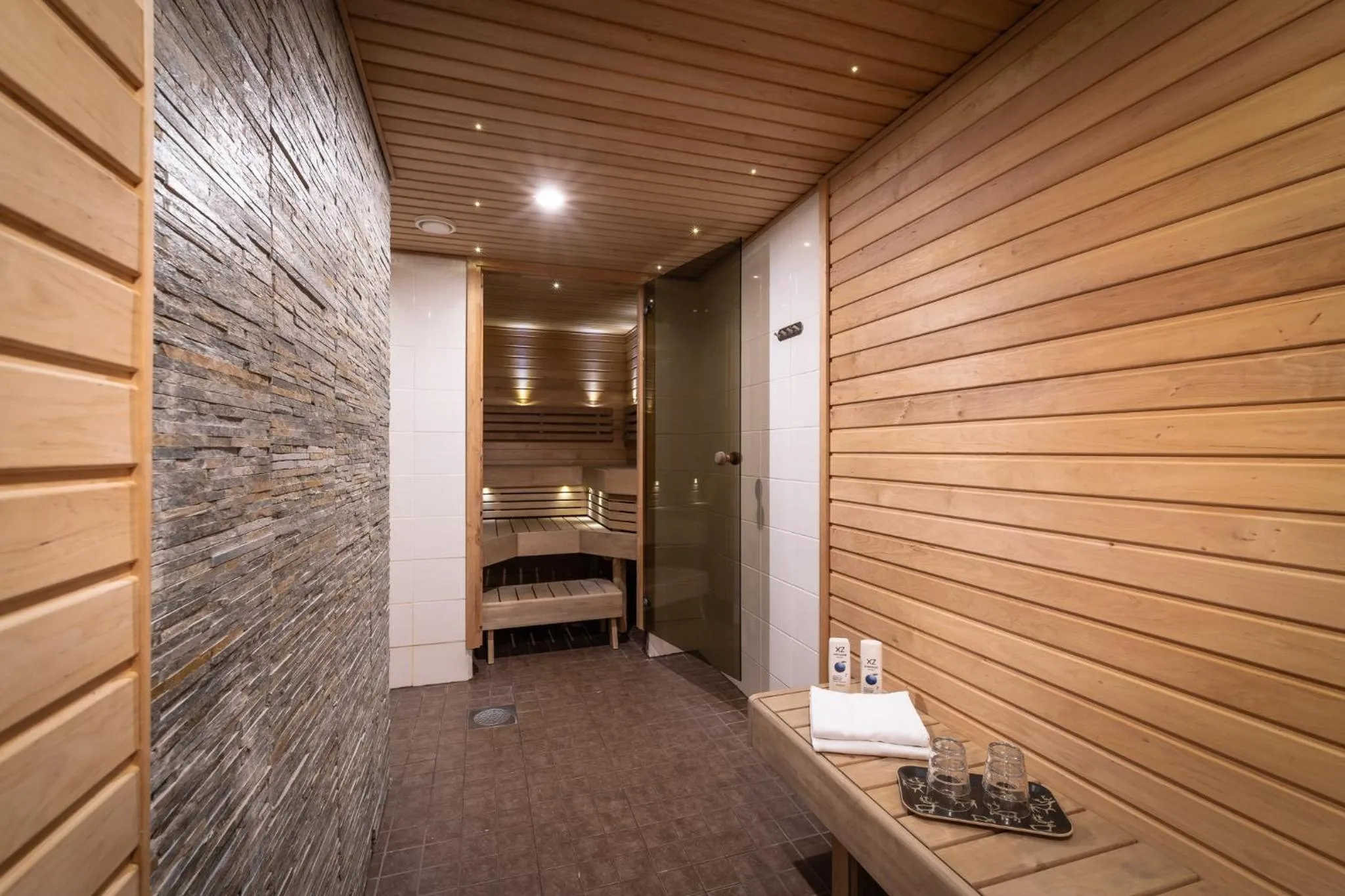 Sauna in Wilderness Hotel Nellim & Igloos