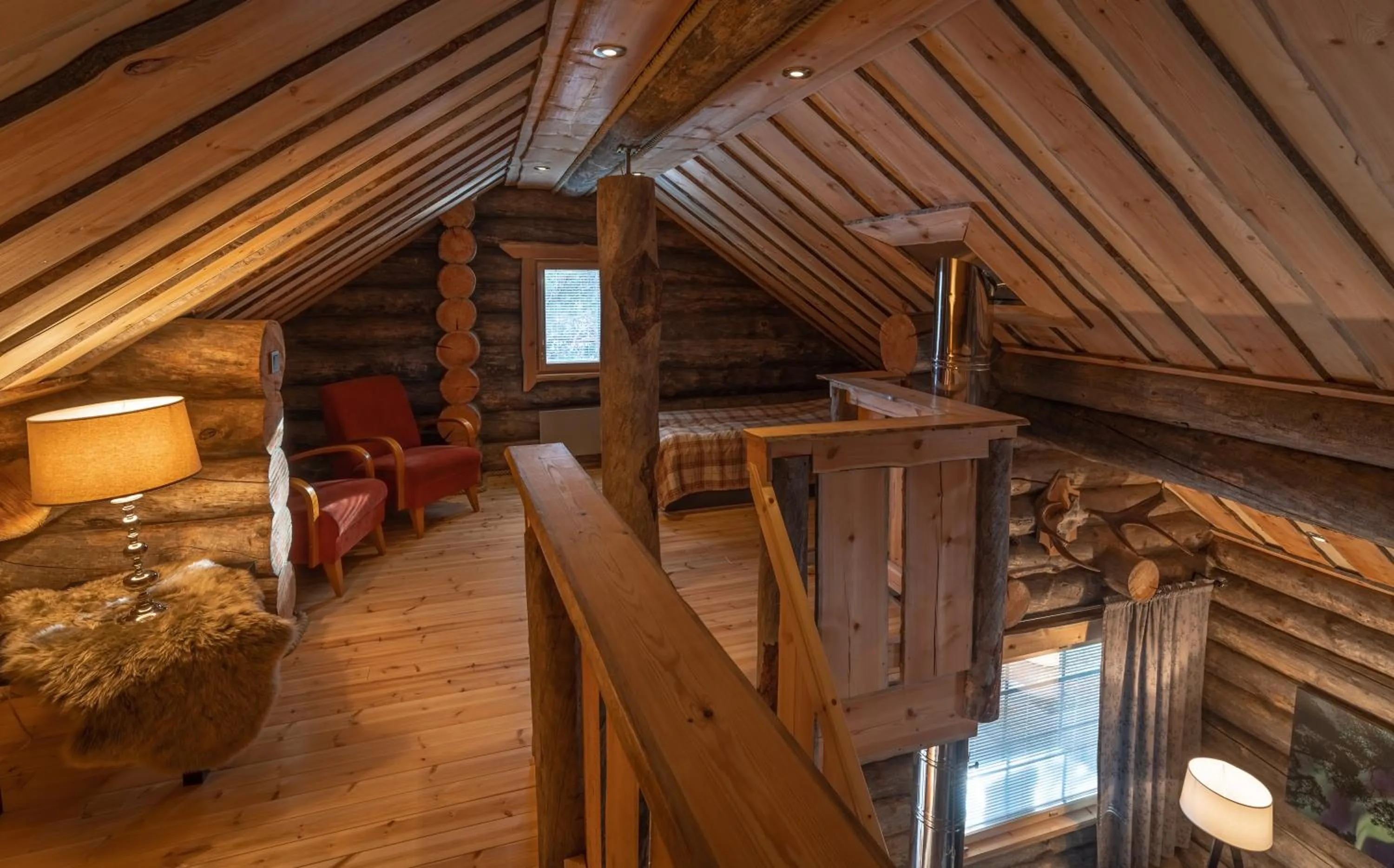 furniture, Bed in Wilderness Hotel Nellim & Igloos