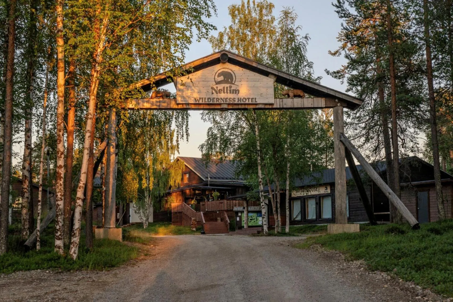 Property building in Wilderness Hotel Nellim & Igloos