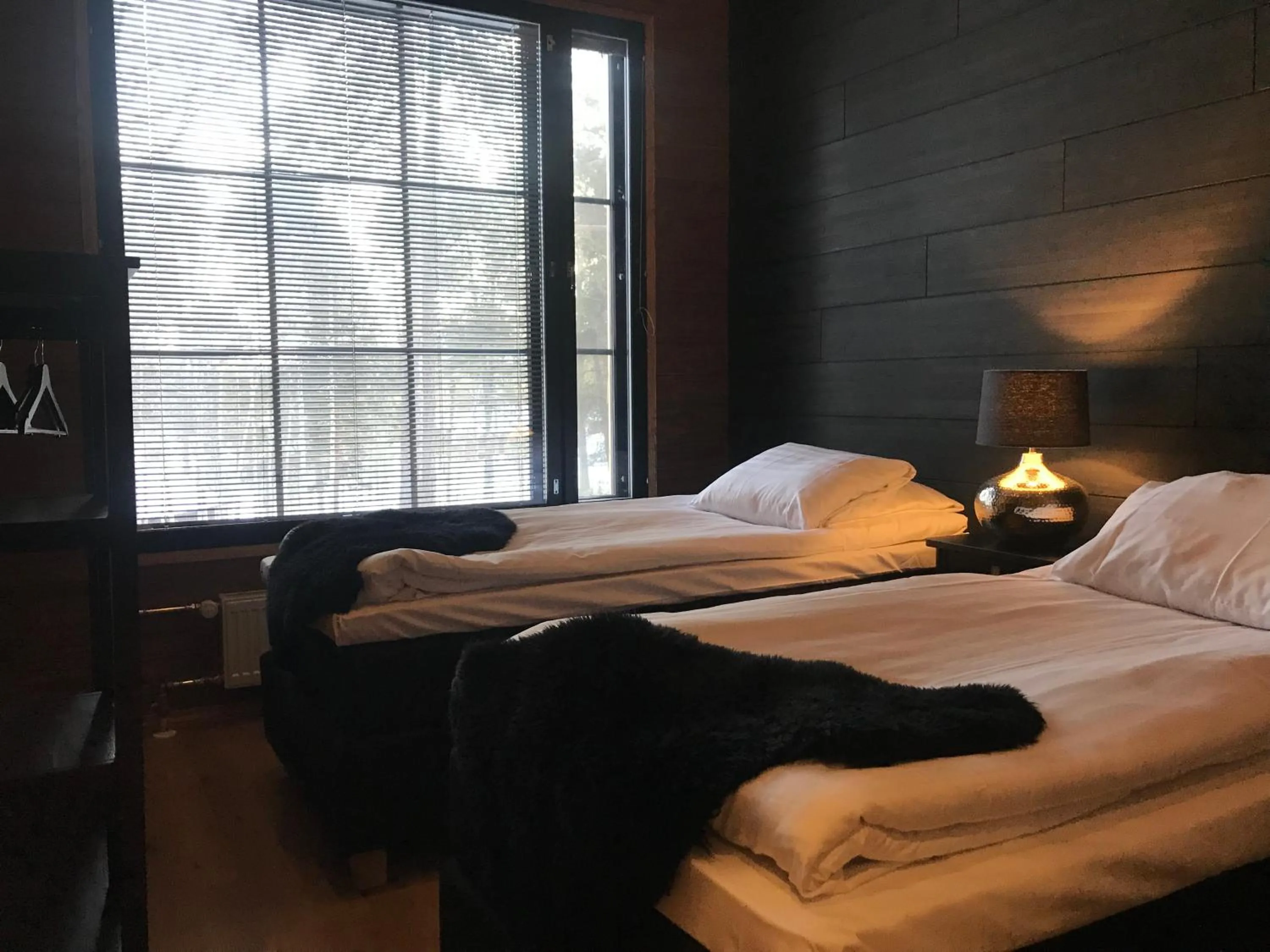 Bedroom, Bed in Wilderness Hotel Nellim & Igloos