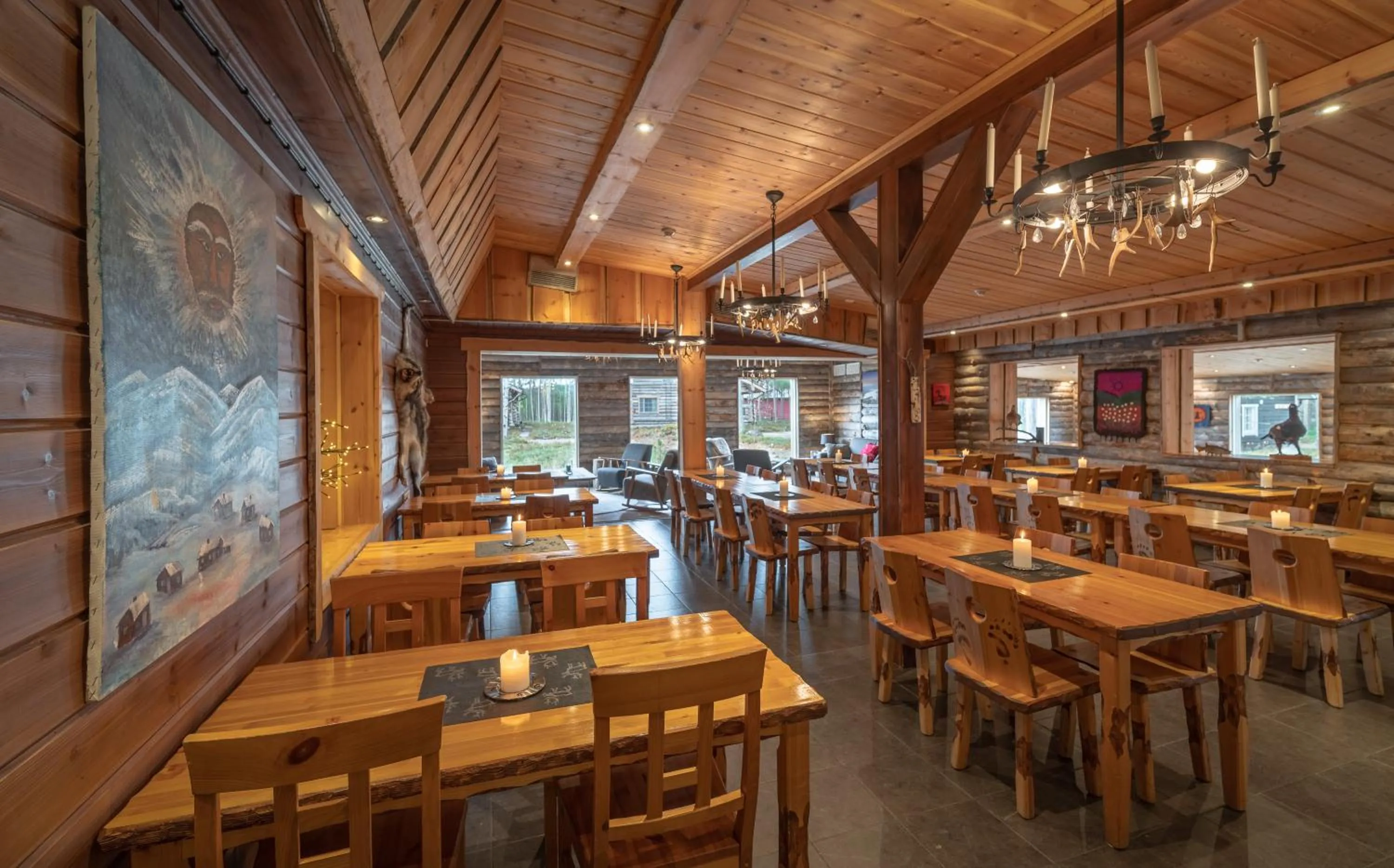 Restaurant/places to eat in Wilderness Hotel Nellim & Igloos