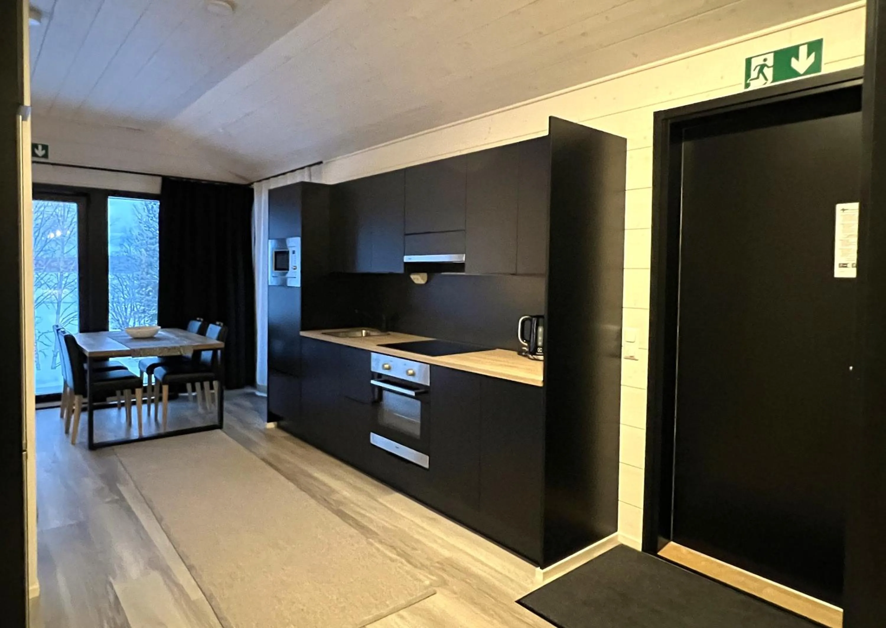 kitchen in Wilderness Hotel Nellim & Igloos