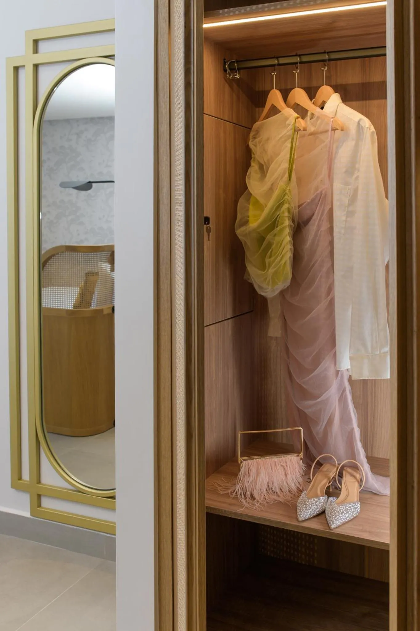 wardrobe in Castello Boutique Resort & Spa - Adults Only
