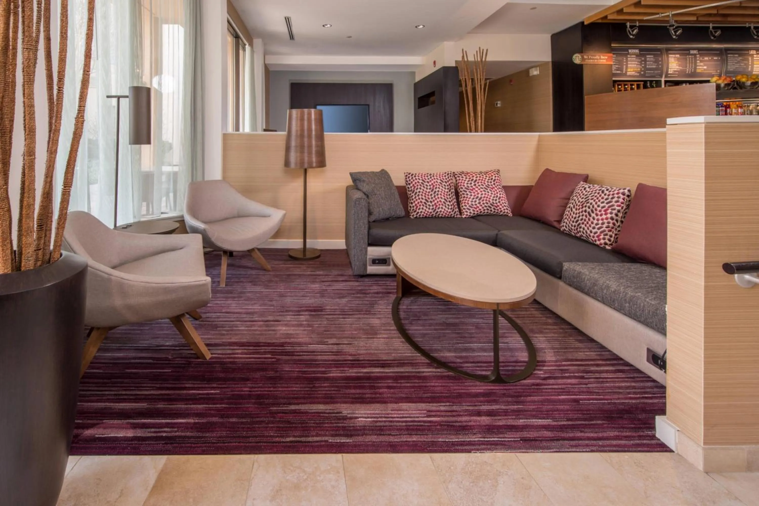 Lobby or reception in Courtyard by Marriott Fairfax Fair Oaks