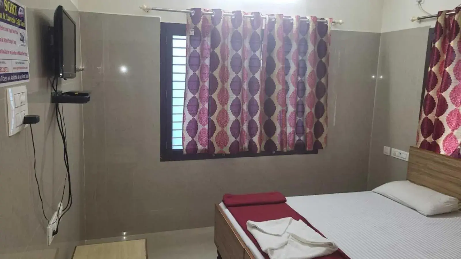 Bedroom, Bed in Hotel O SGRT Residency Bedroom, Bed in Hotel O SGRT Residency