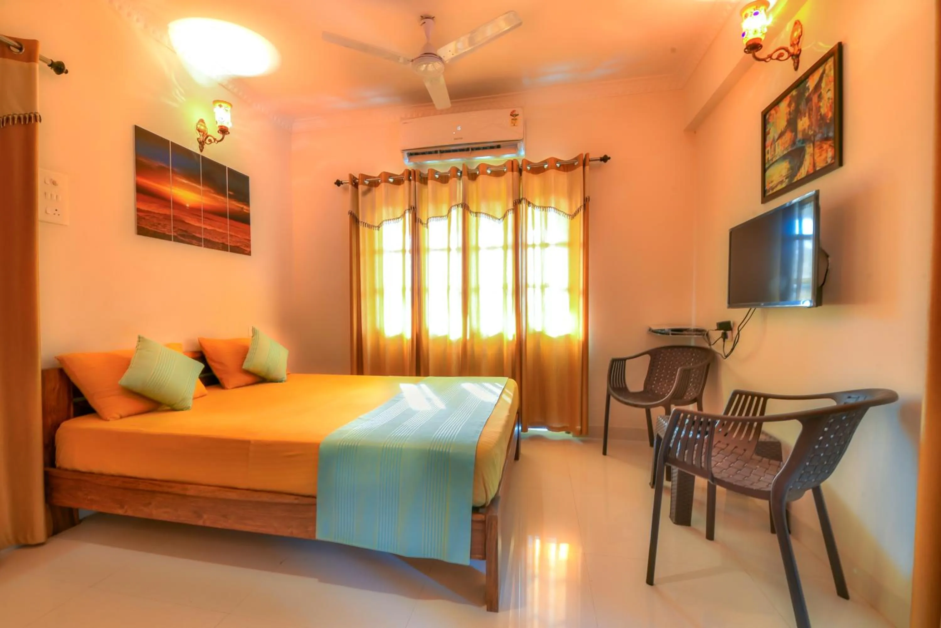 Bed in Monarch Suites