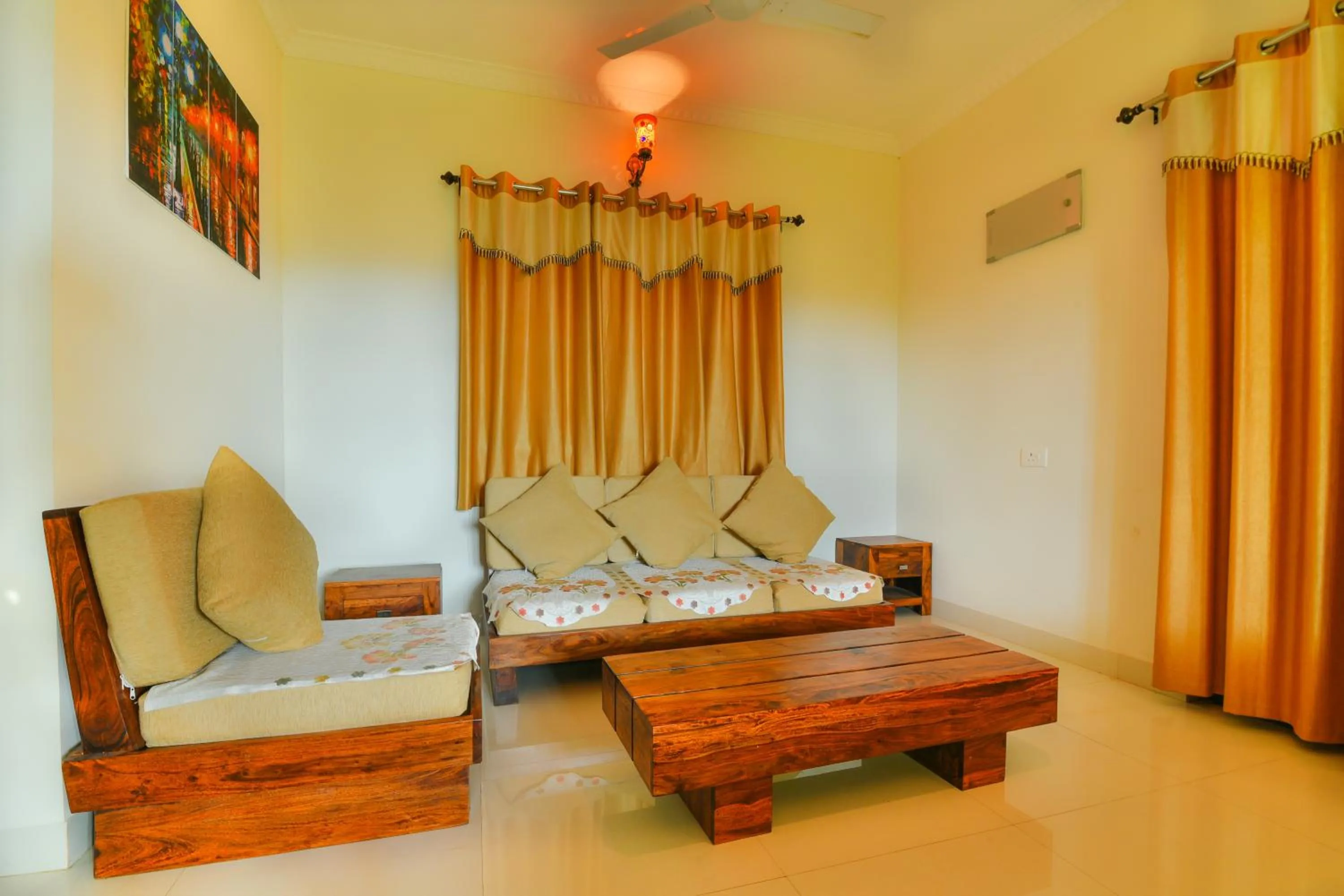 Bed in Monarch Suites