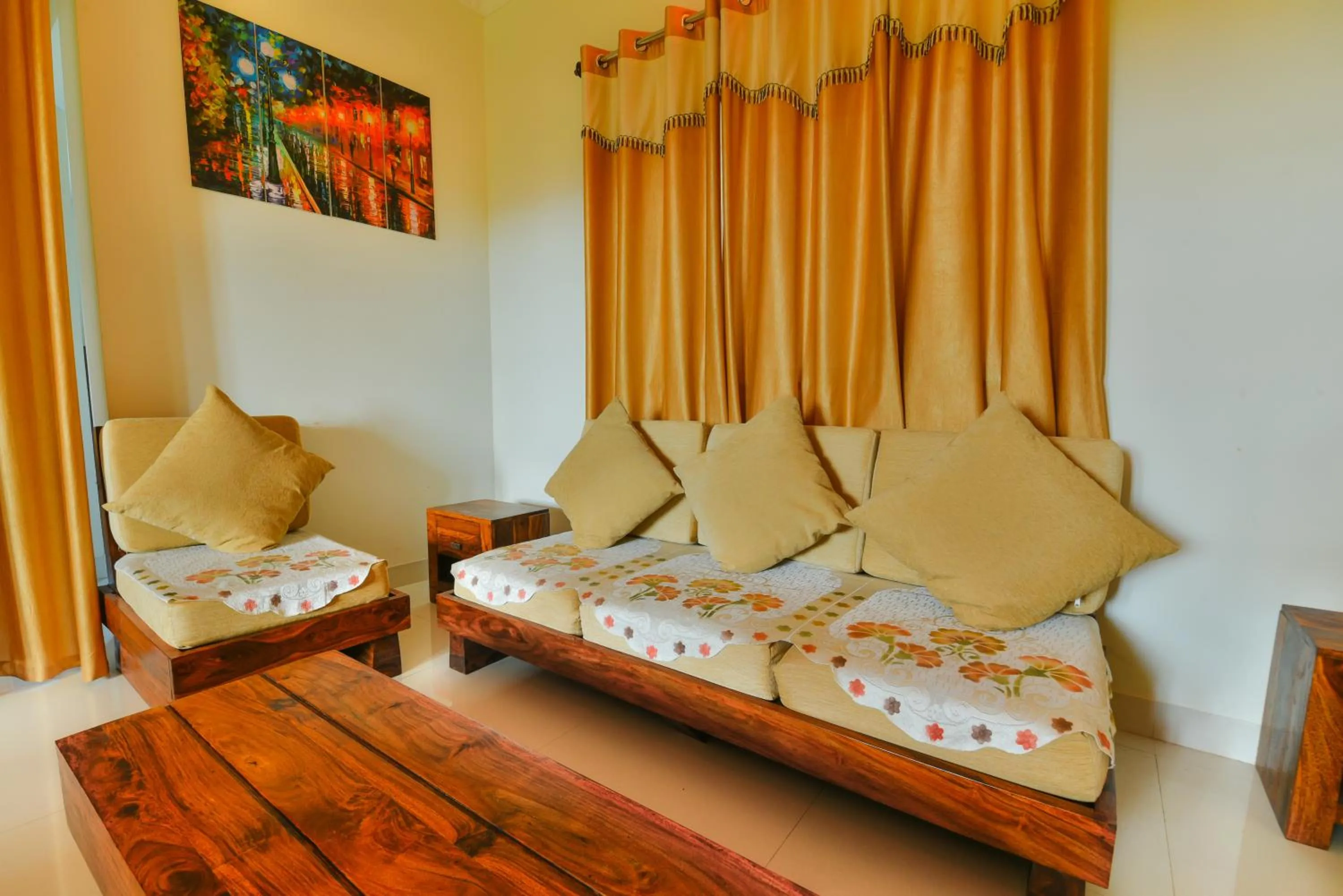 Bed in Monarch Suites