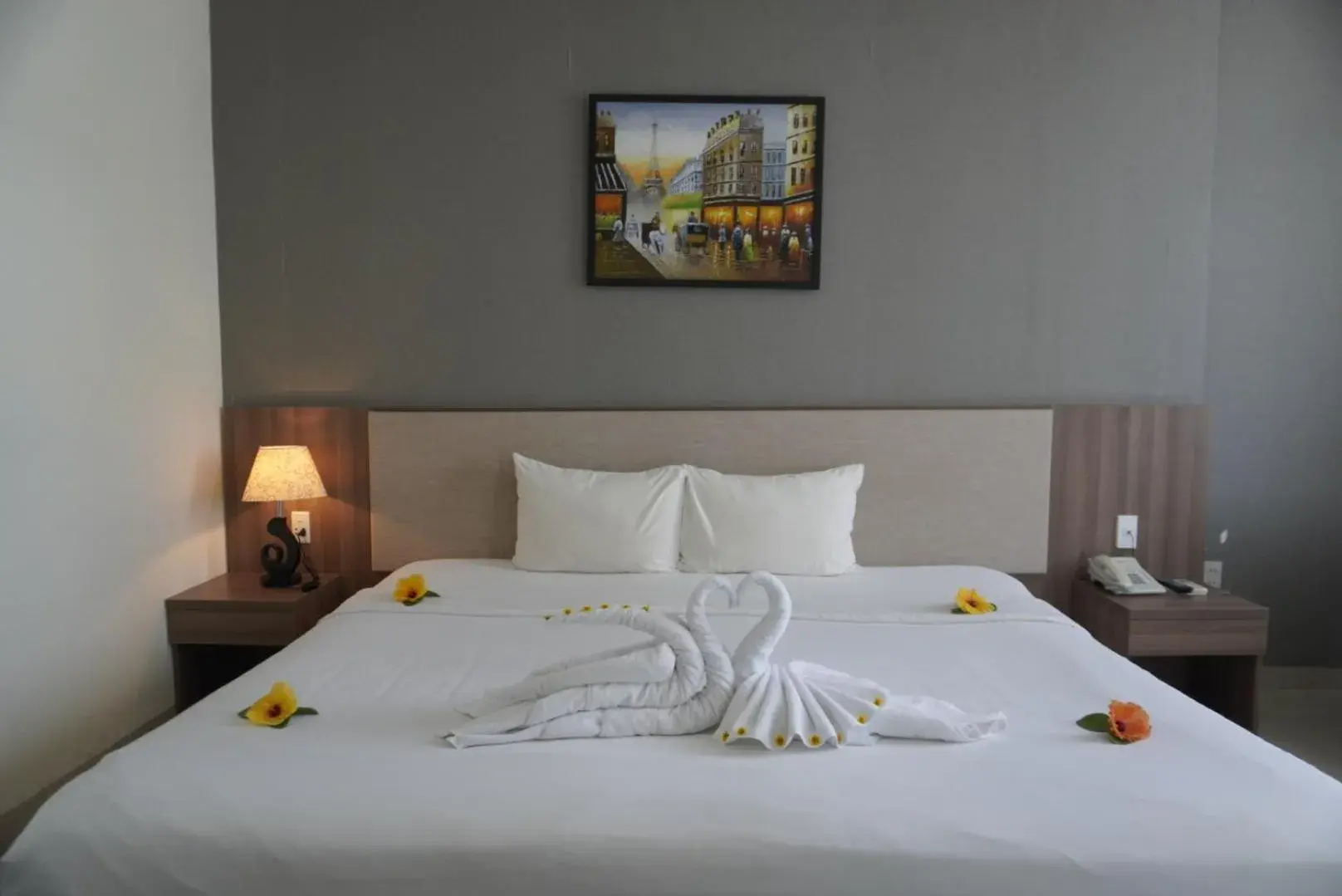 Bed in Rigel Hotel Bed in Rigel Hotel