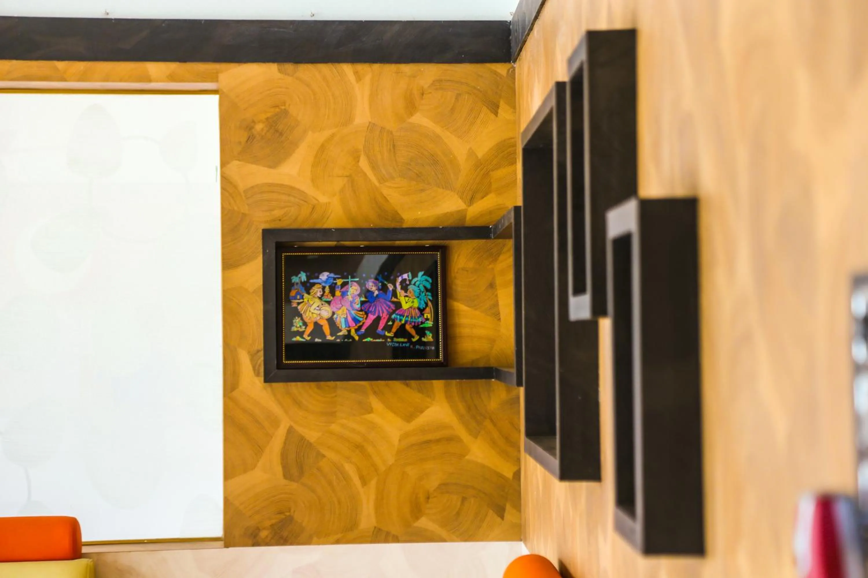 Decorative detail in P A Resort