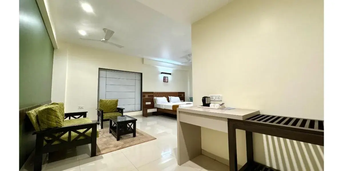 Living room in Hotel Sadhana Executive Living room in Hotel Sadhana Executive