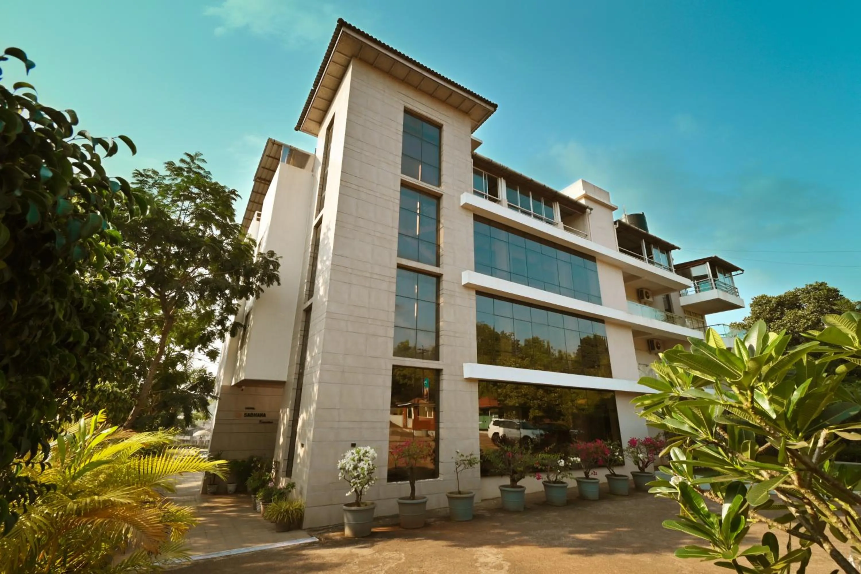Property building in Hotel Sadhana Executive