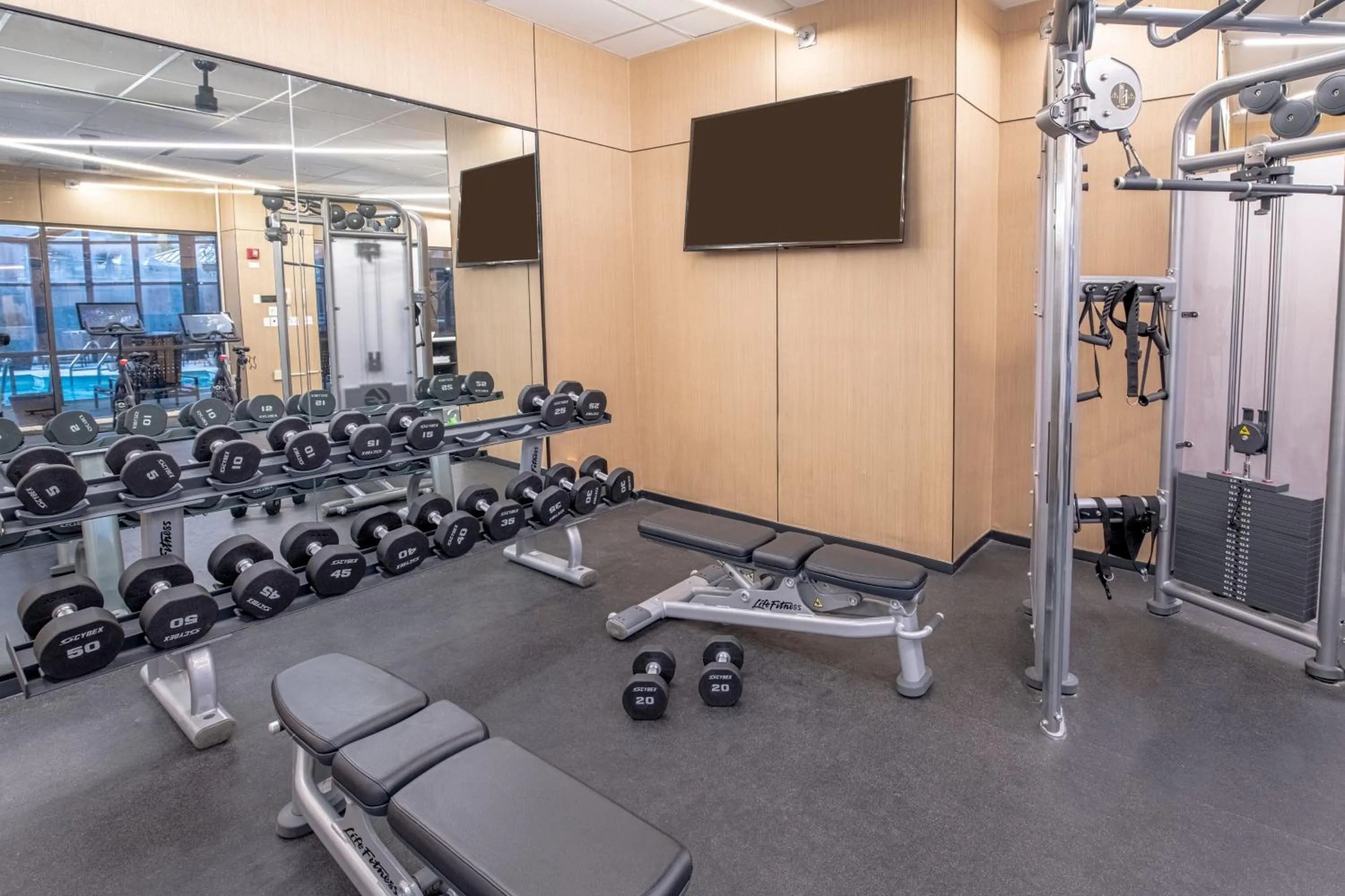 Fitness centre/facilities in Marriott Lexington Griffin Gate Golf Resort & Spa