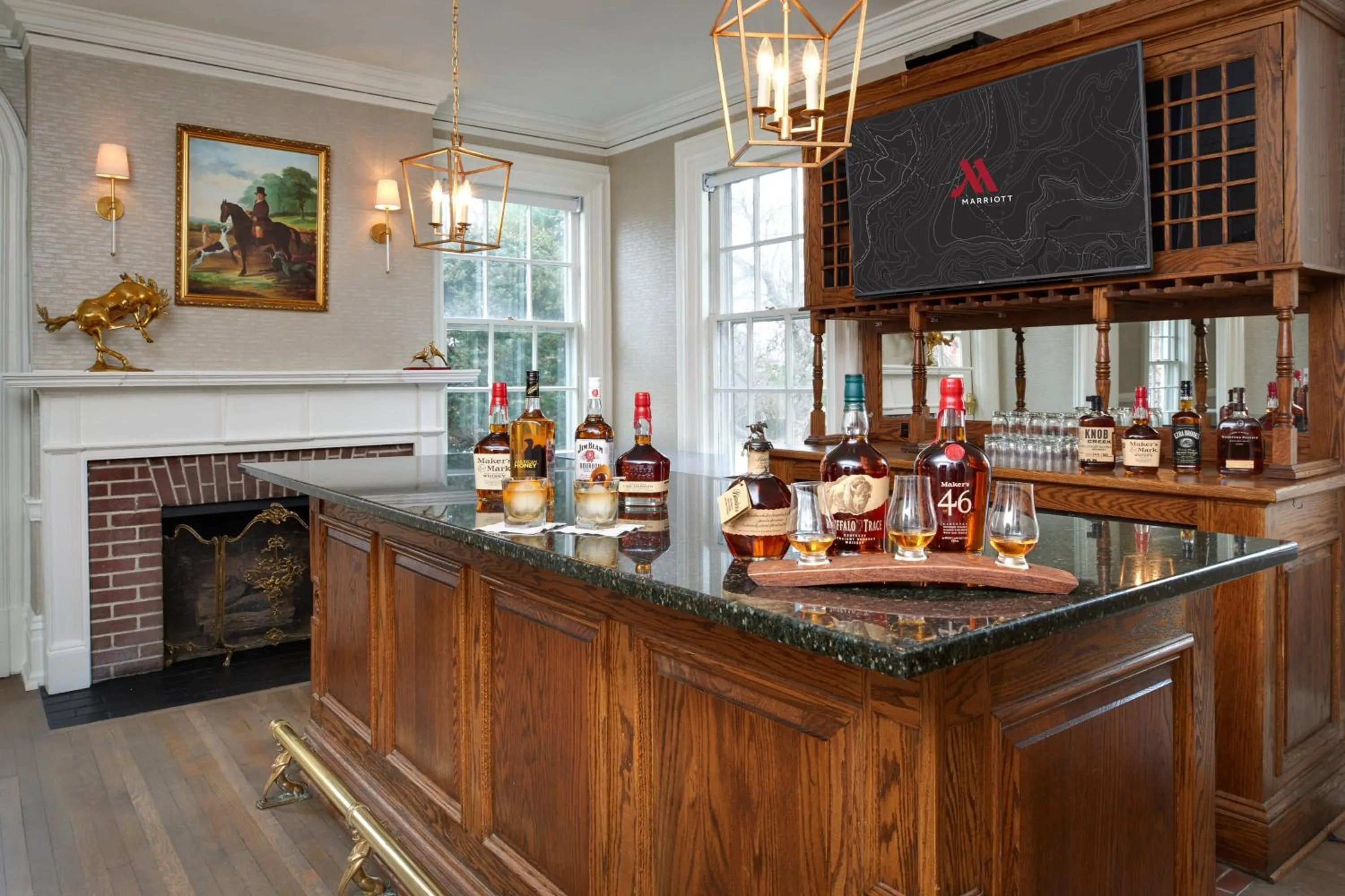 Lounge or bar in Marriott Lexington Griffin Gate Golf Resort & Spa