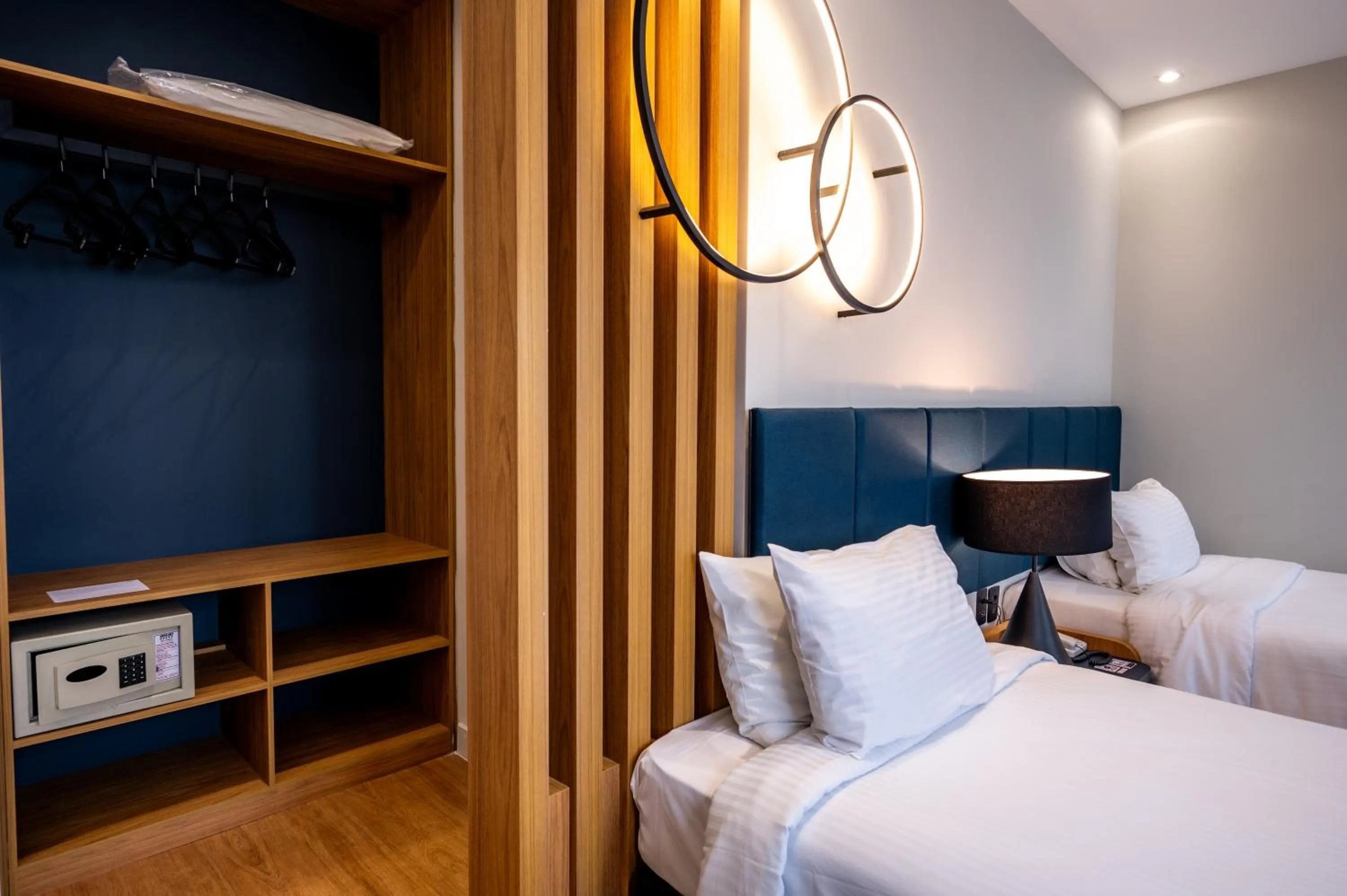 Bed in eSuítes Congonhas by Atlantica