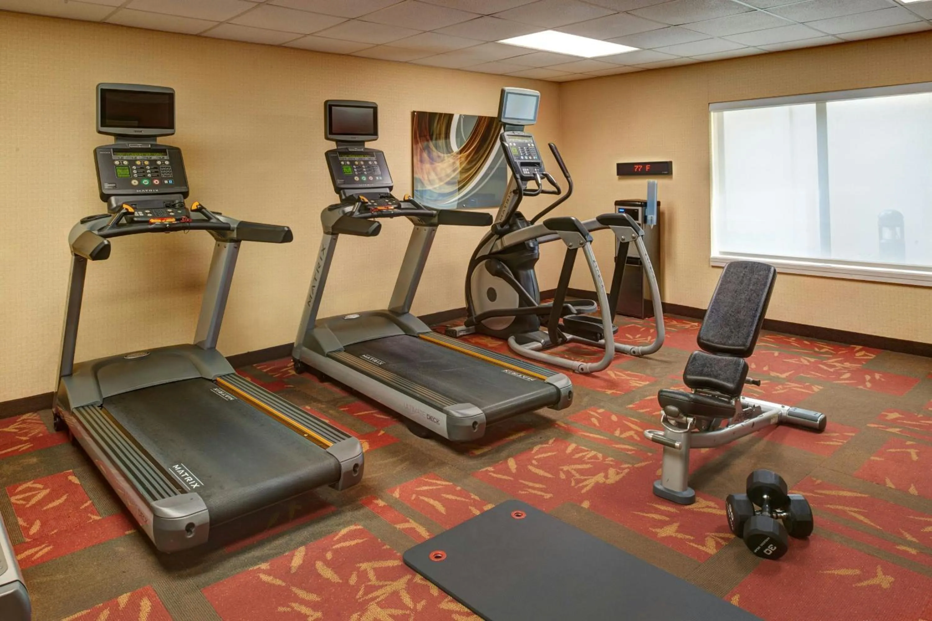 Fitness centre/facilities in Courtyard by Marriott Lexington North