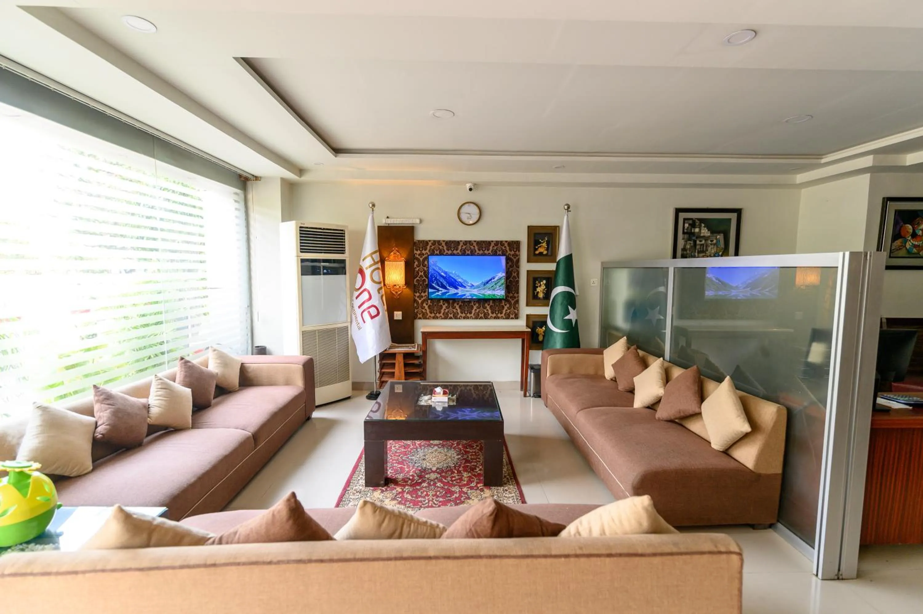 Lobby or reception in Hotel One Jinnah, Islamabad