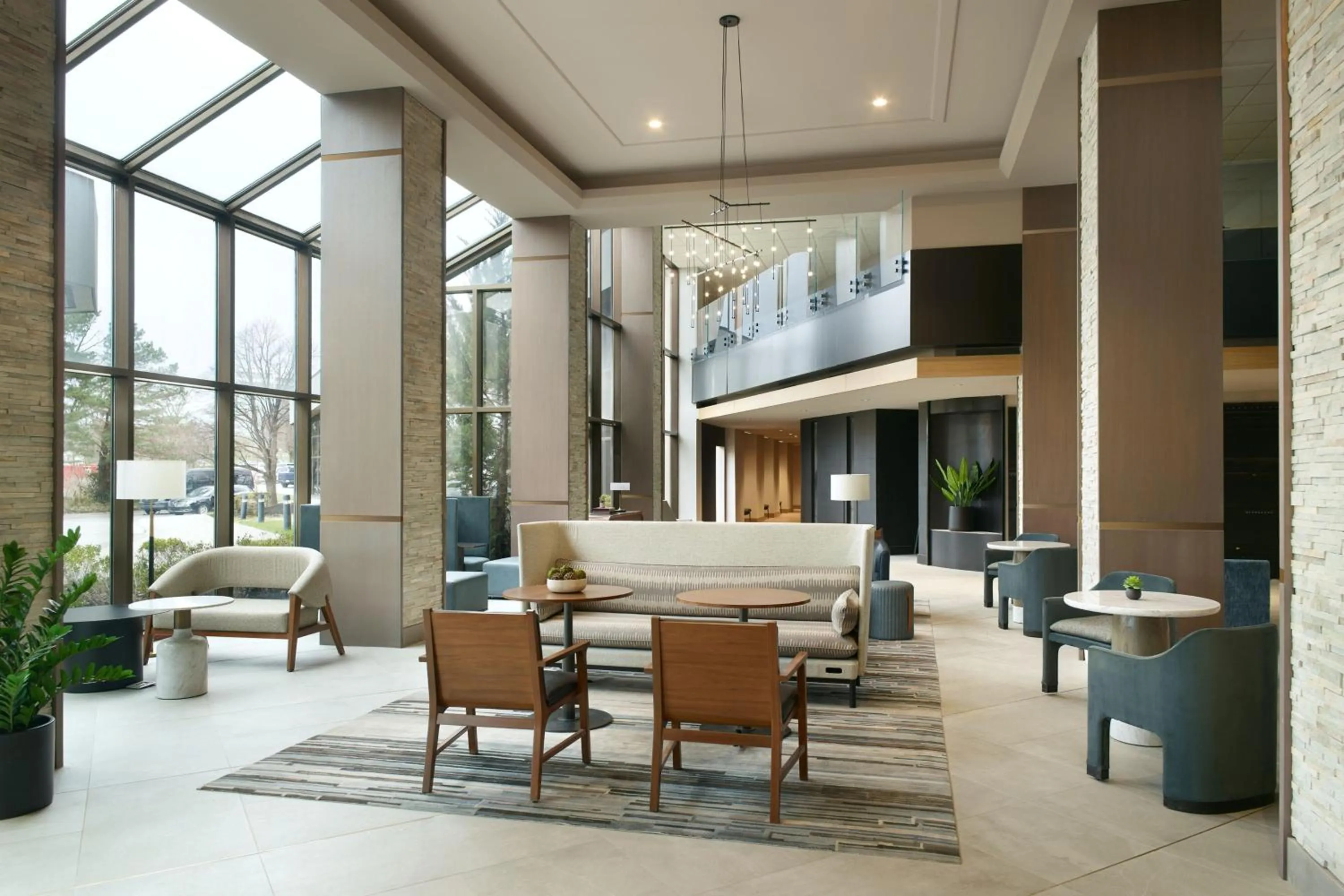 Lobby or reception in Marriott Kansas City Overland Park