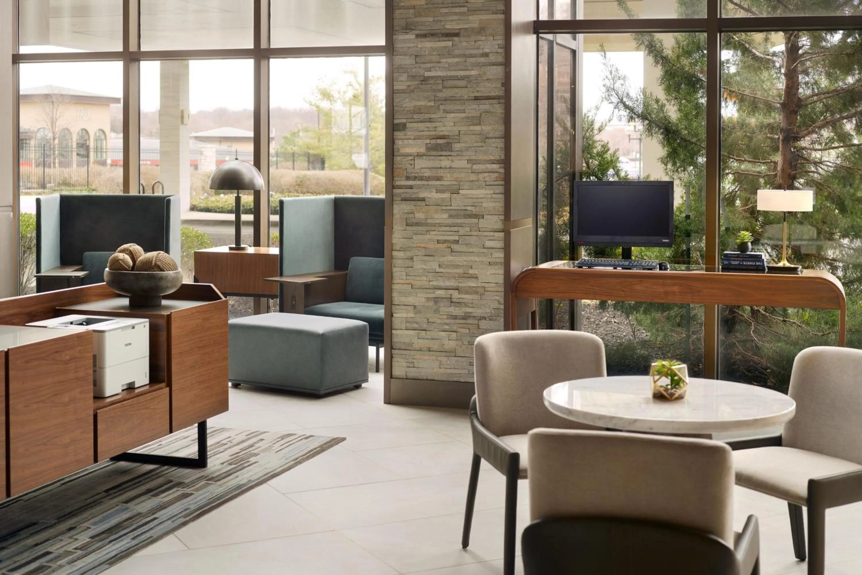 Lobby or reception in Marriott Kansas City Overland Park