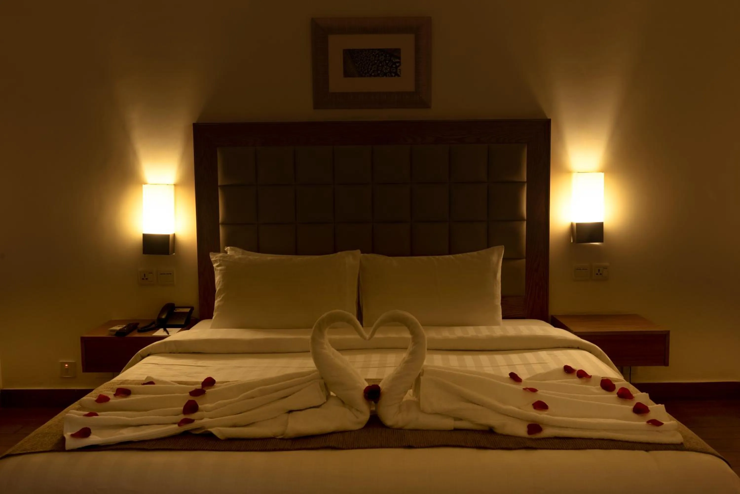 Bed in Hotel One Tariq Road Multan