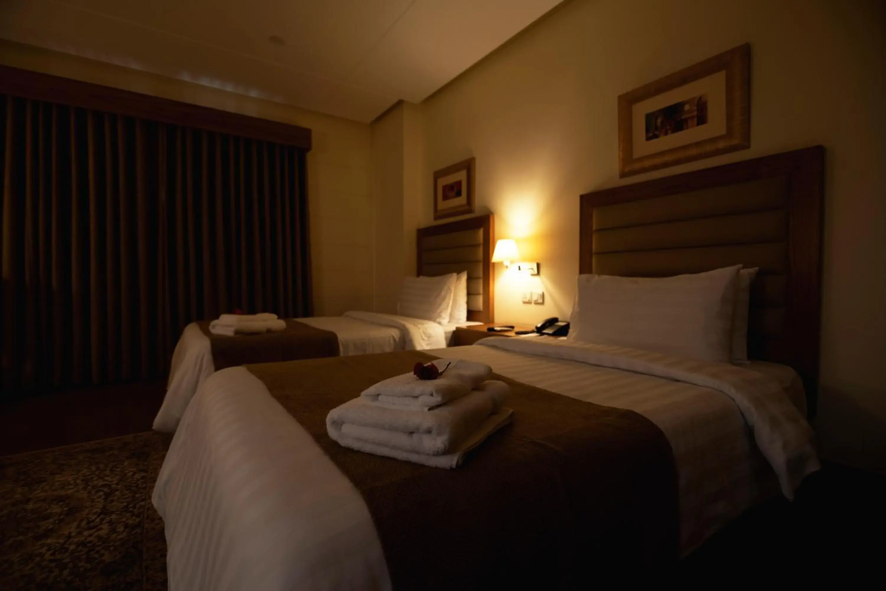 Bedroom, Bed in Hotel One Tariq Road Multan Bedroom, Bed in Hotel One Tariq Road Multan