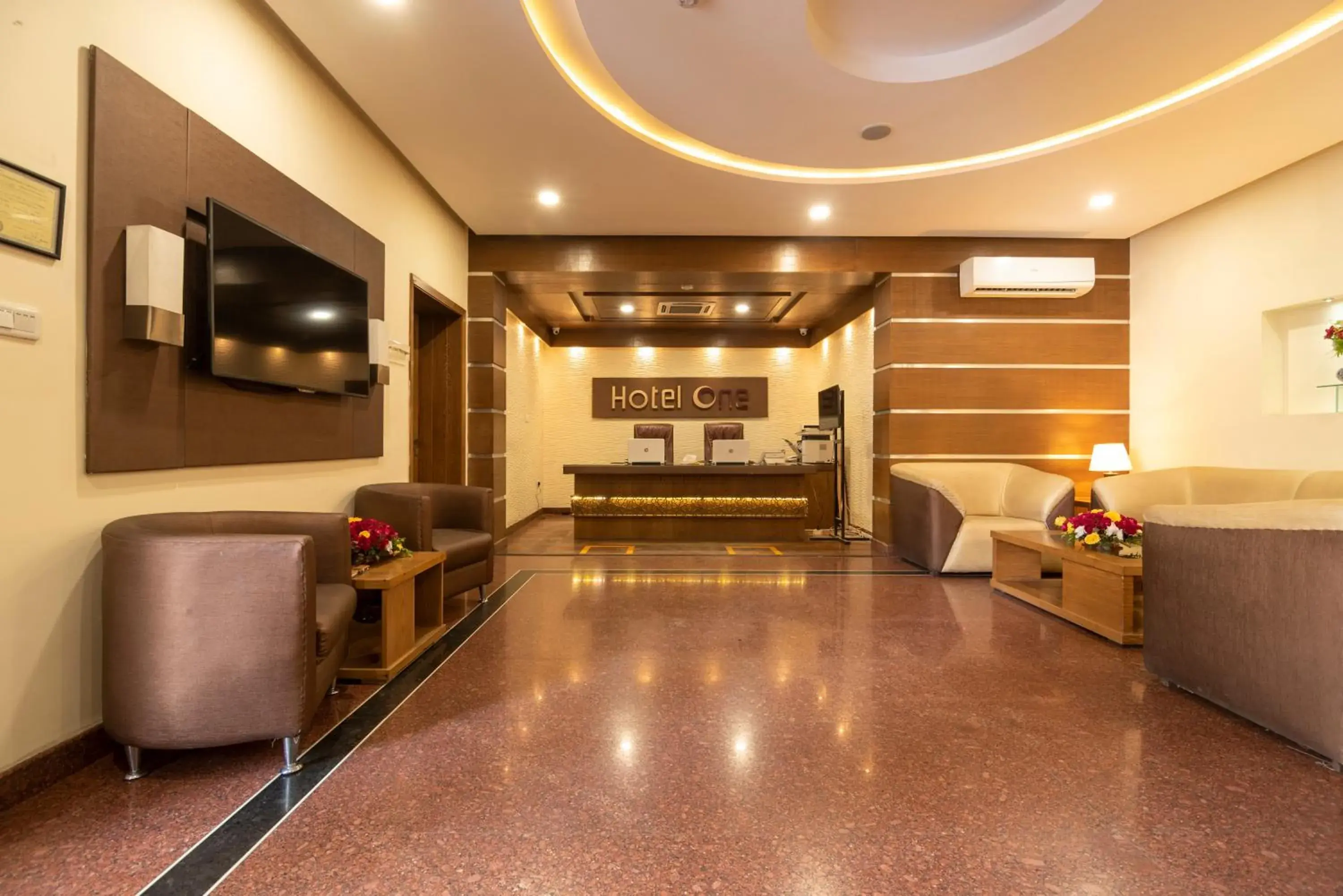 Lobby or reception in Hotel One Tariq Road Multan Lobby or reception in Hotel One Tariq Road Multan