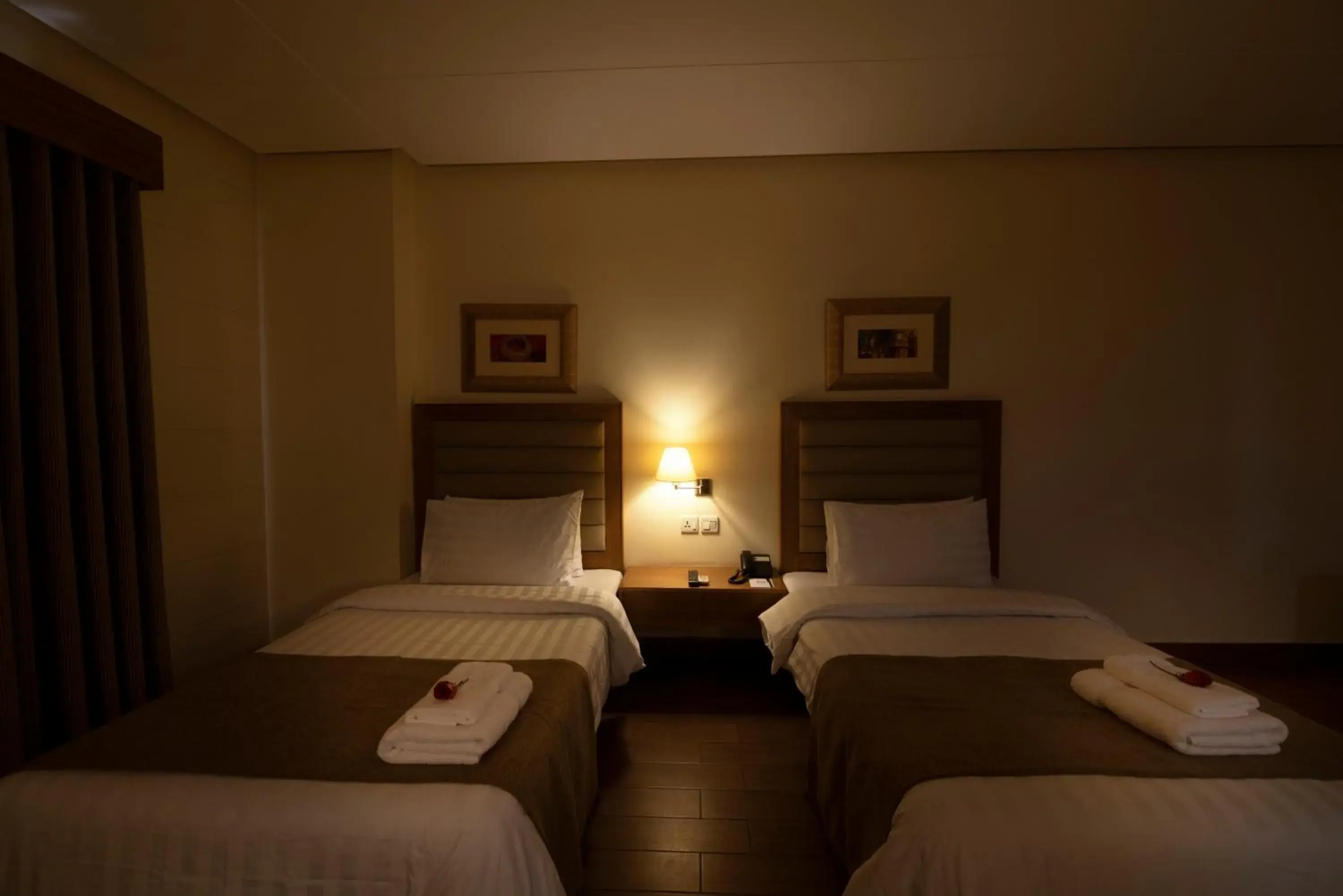 Bedroom, Bed in Hotel One Tariq Road Multan Bedroom, Bed in Hotel One Tariq Road Multan