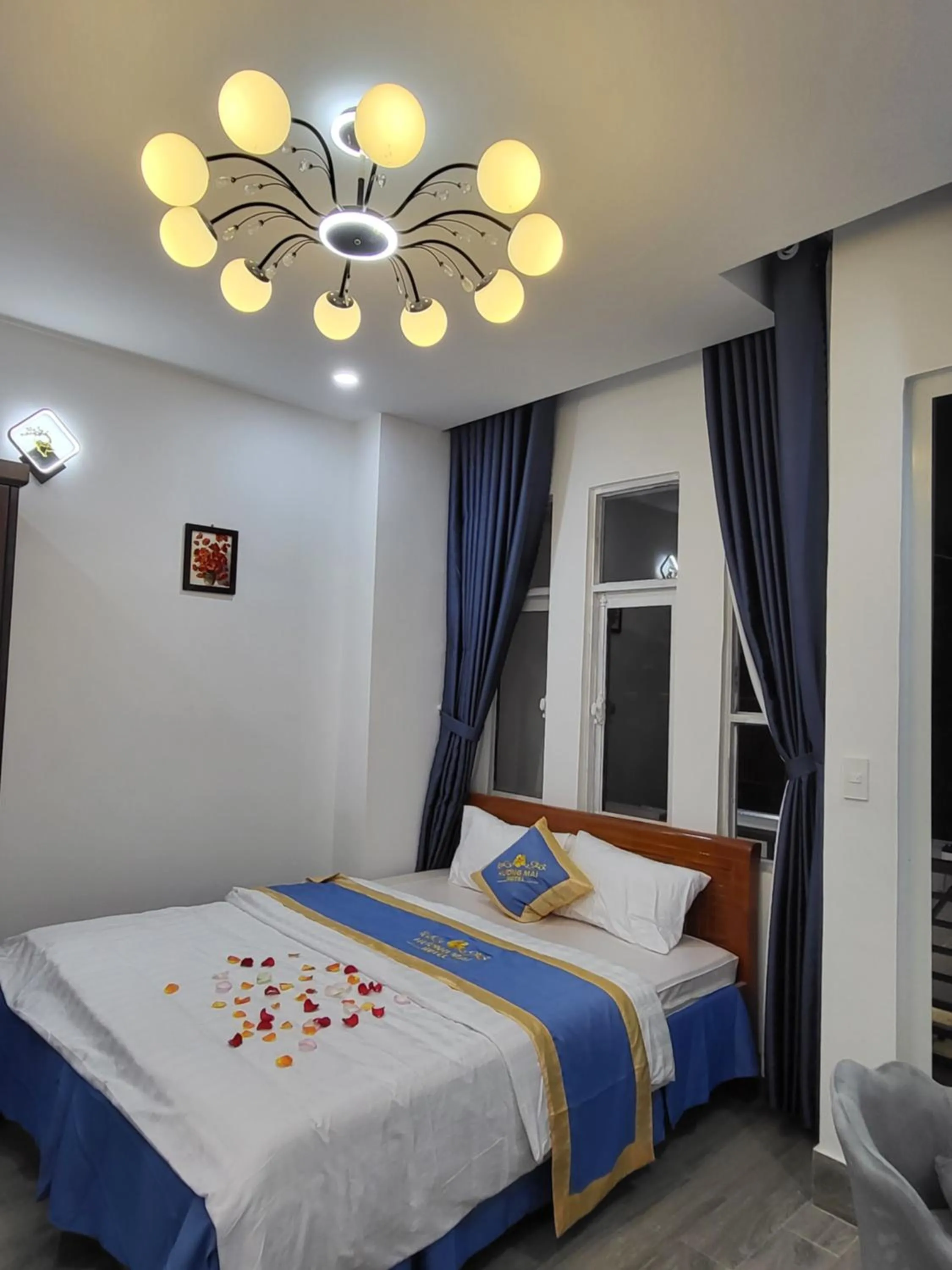 Bed in Huong Mai Hotel