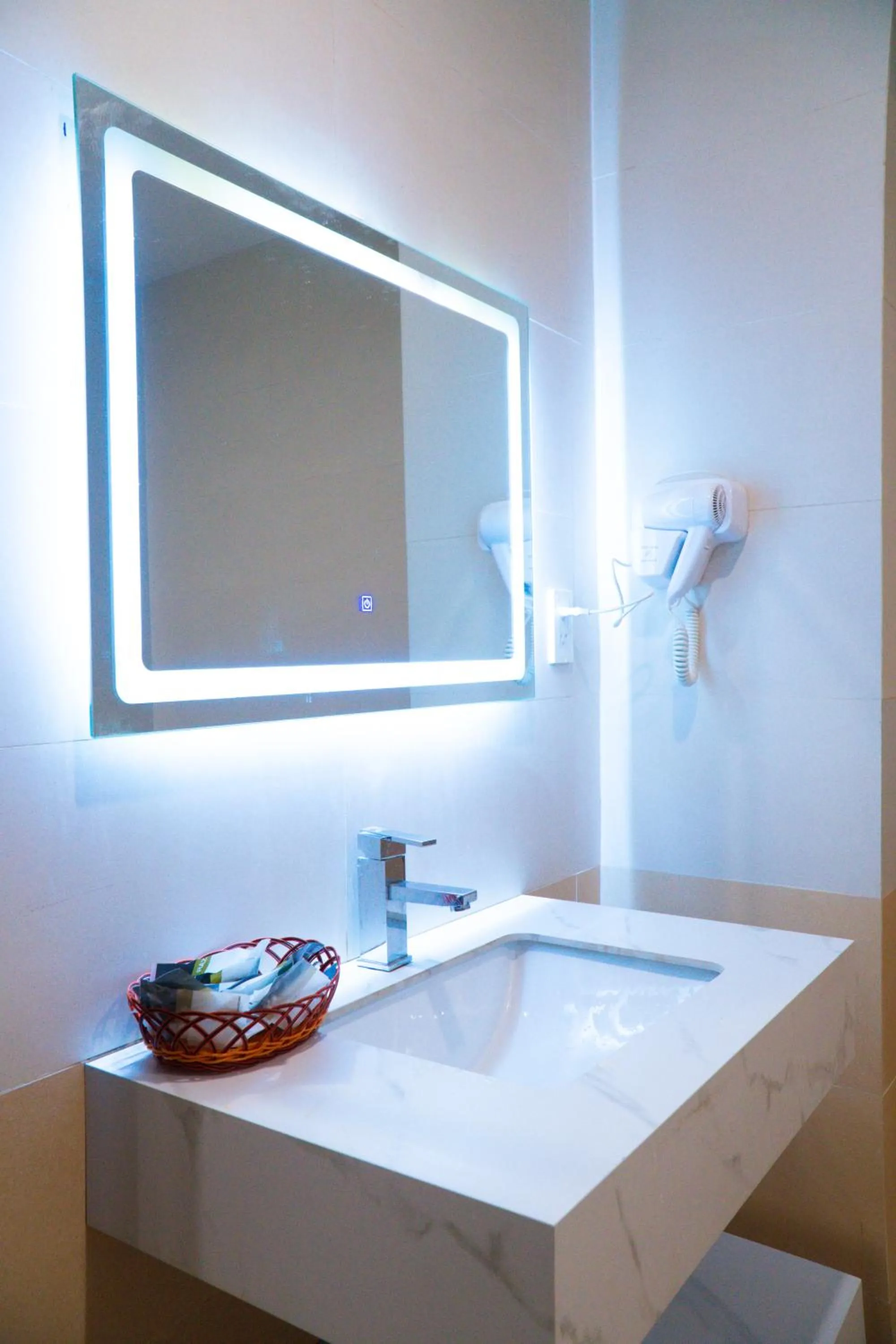 Bathroom in Huong Mai Hotel