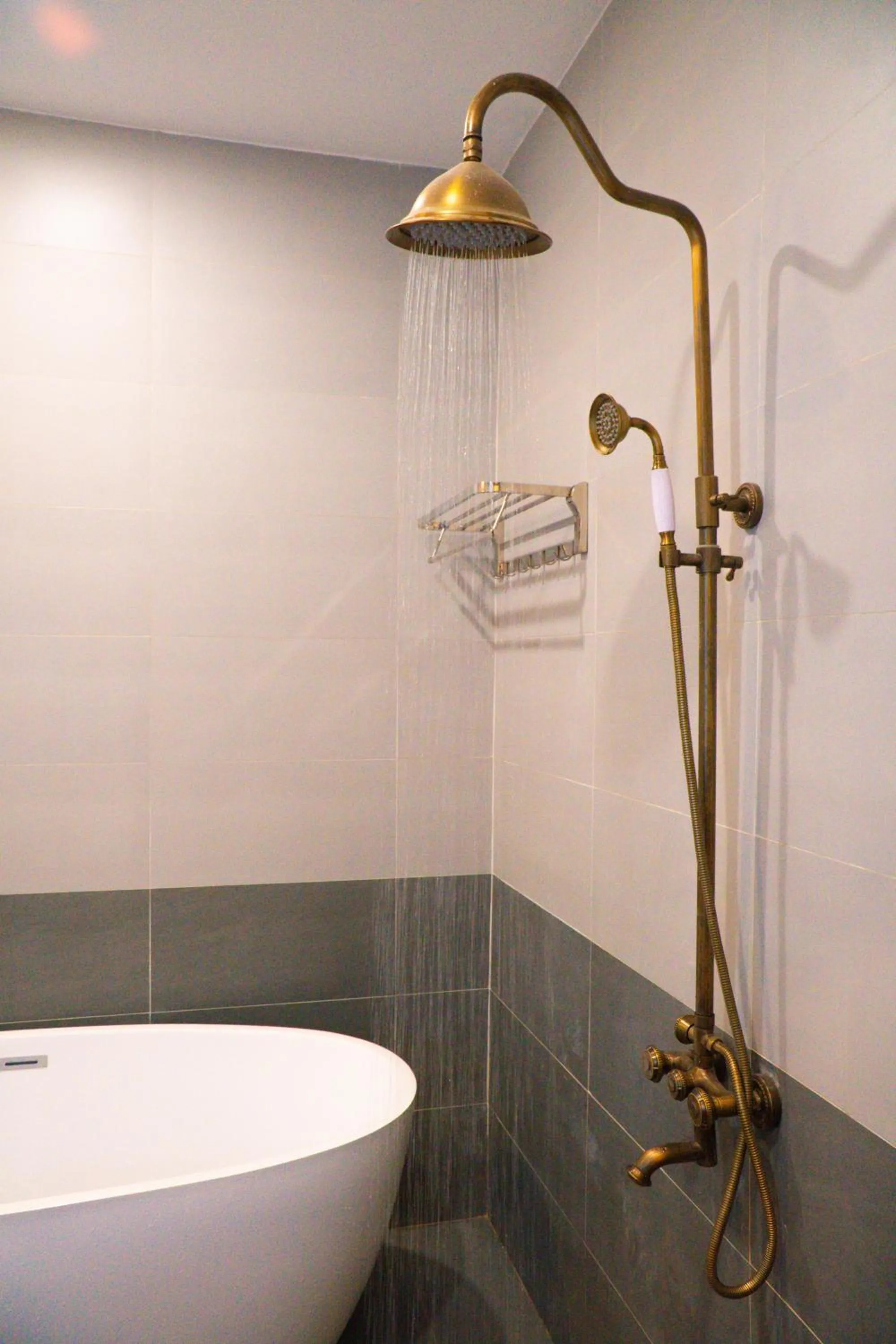 Bathroom in Huong Mai Hotel