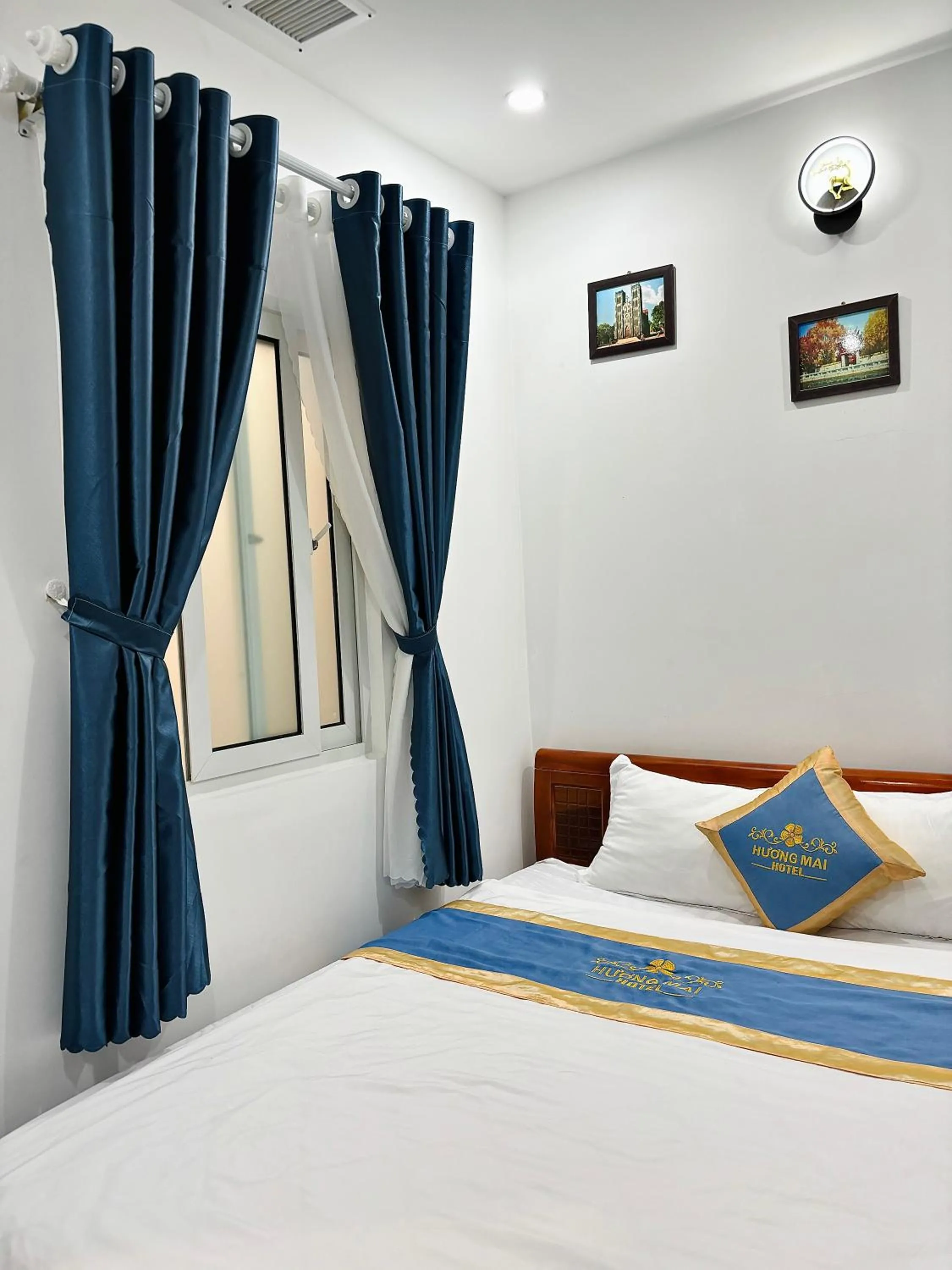 Bed in Huong Mai Hotel