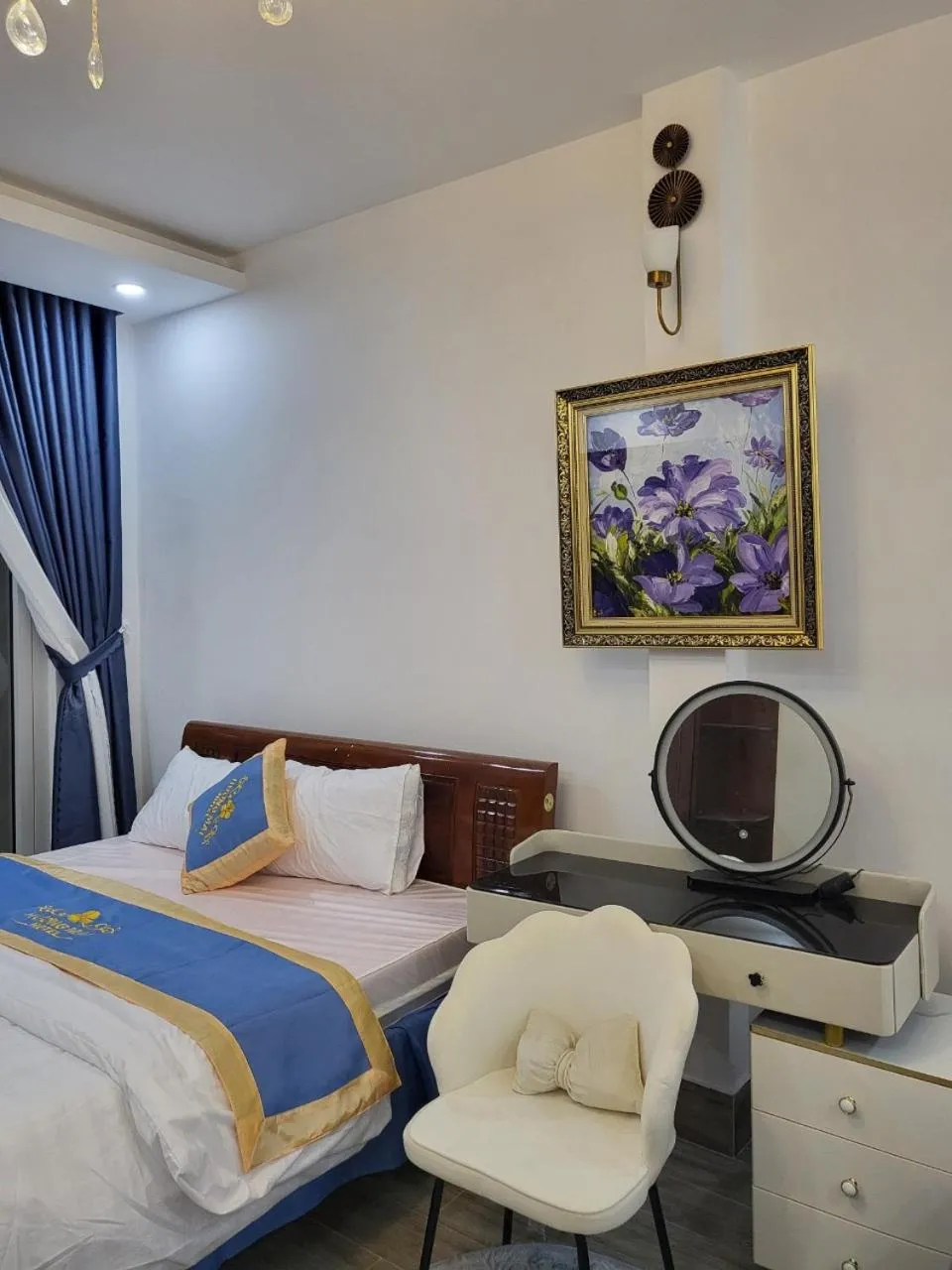 Bed in Huong Mai Hotel