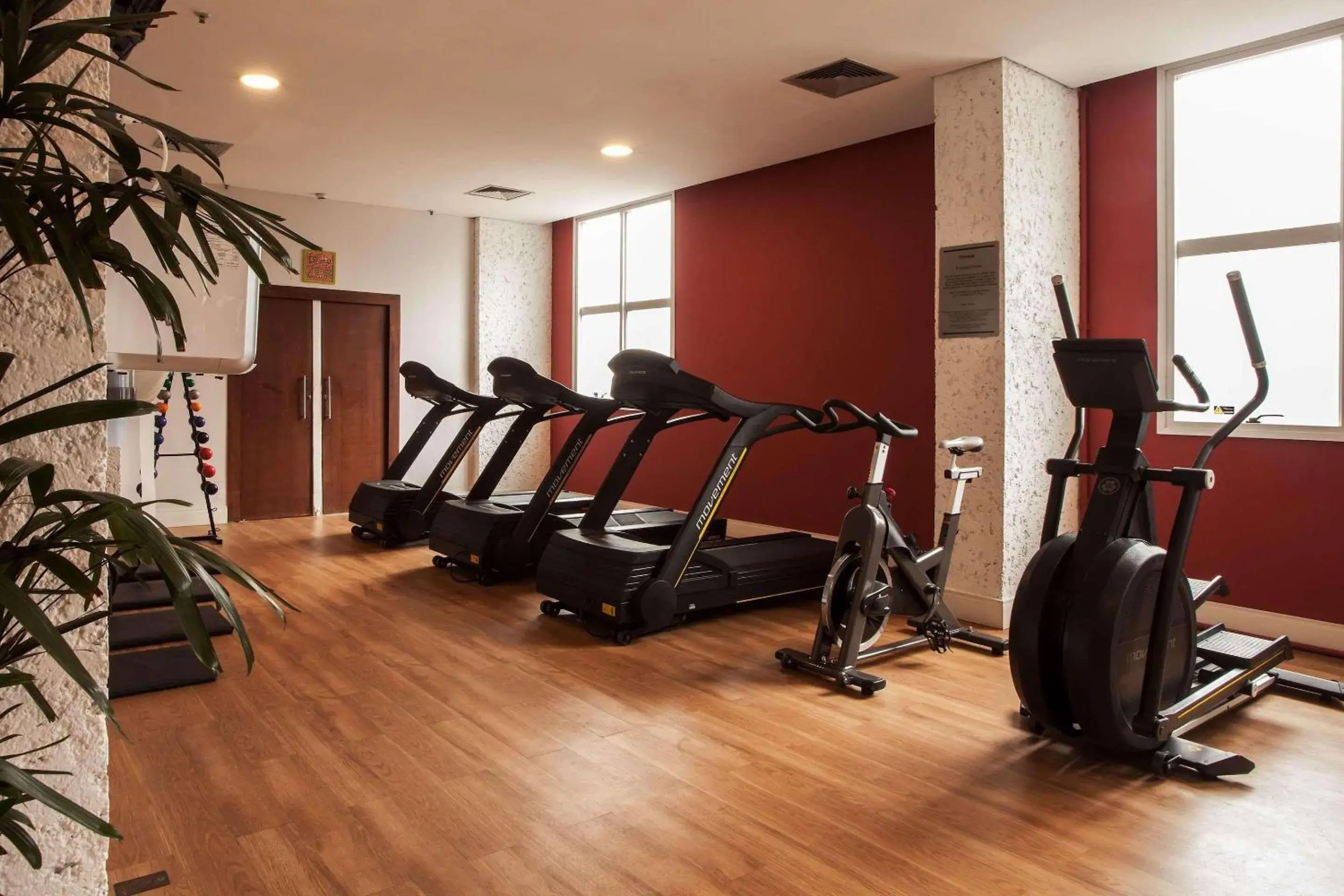 Fitness centre/facilities in Radisson Alphaville Fitness centre/facilities in Radisson Alphaville