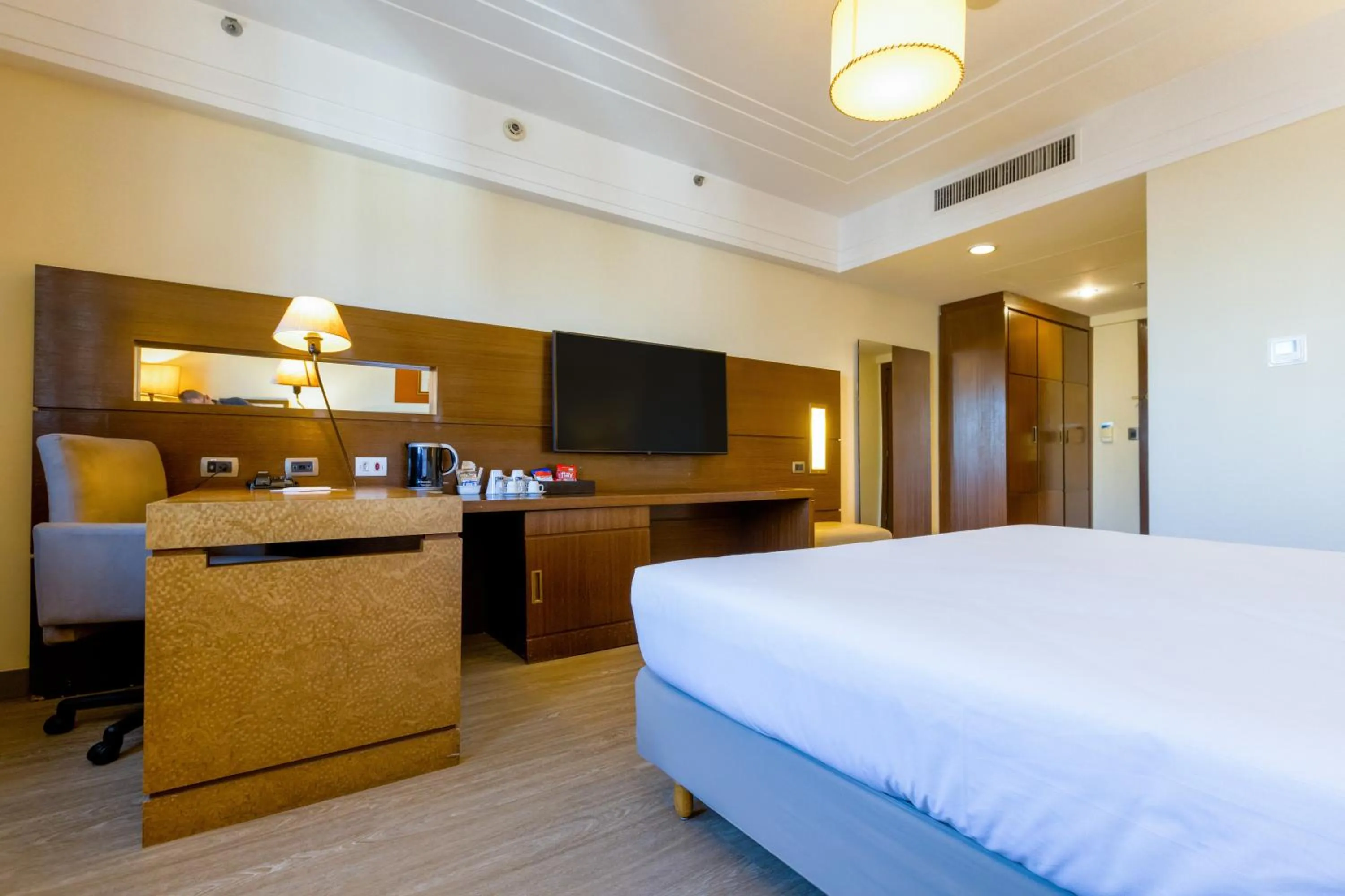 TV and multimedia, Bed in Radisson Alphaville