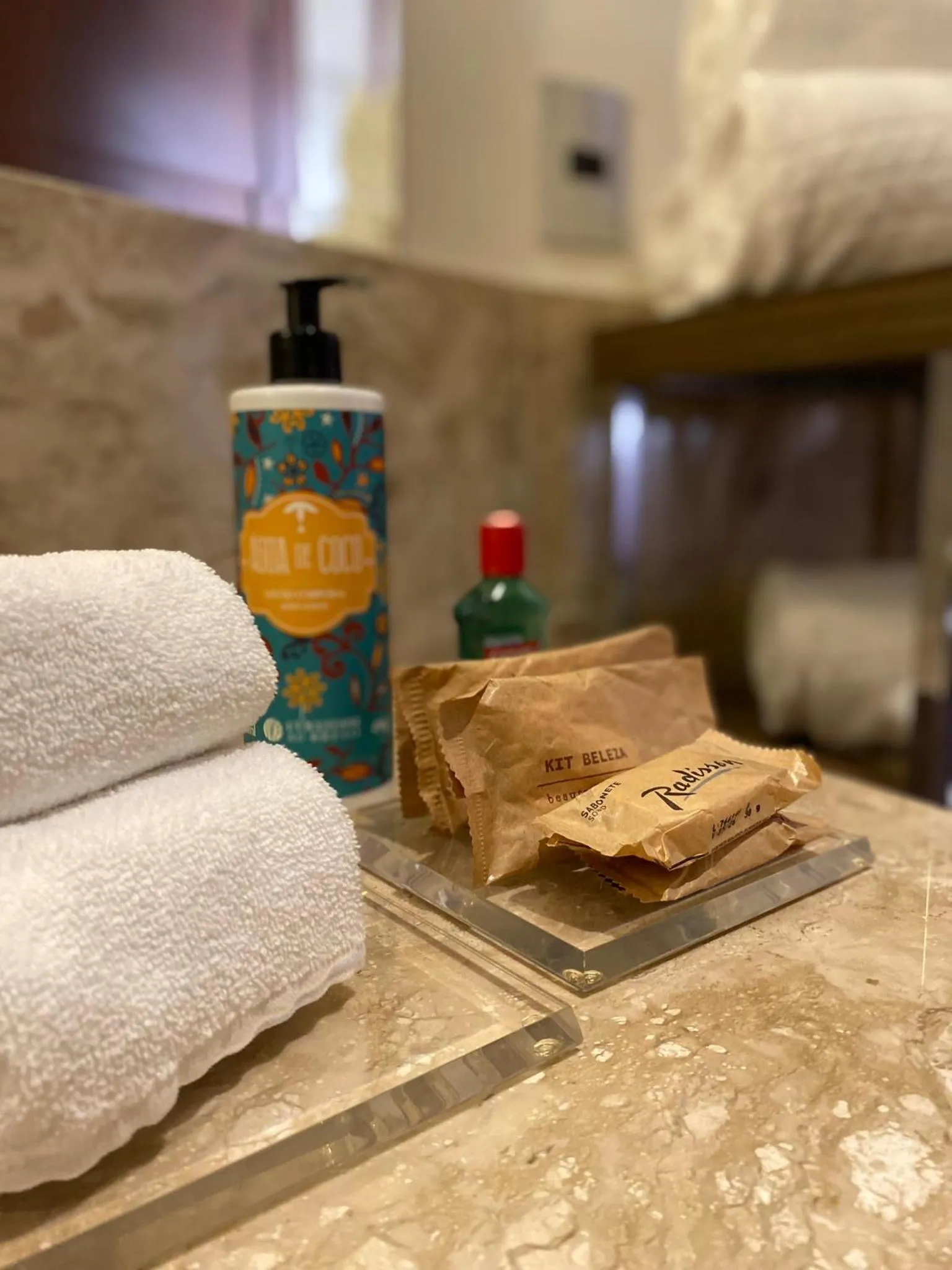 towels in Radisson Alphaville