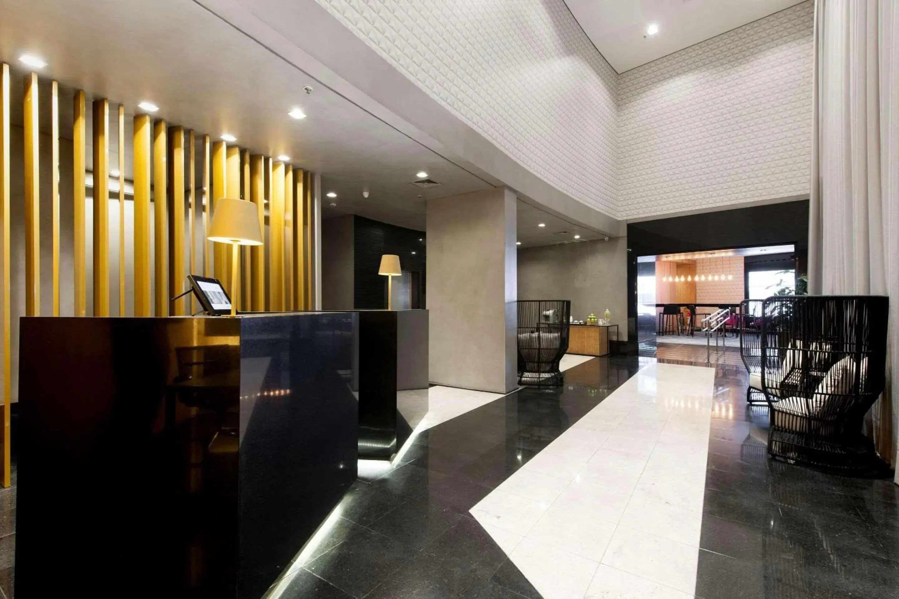 Lobby or reception in Radisson Alphaville Lobby or reception in Radisson Alphaville