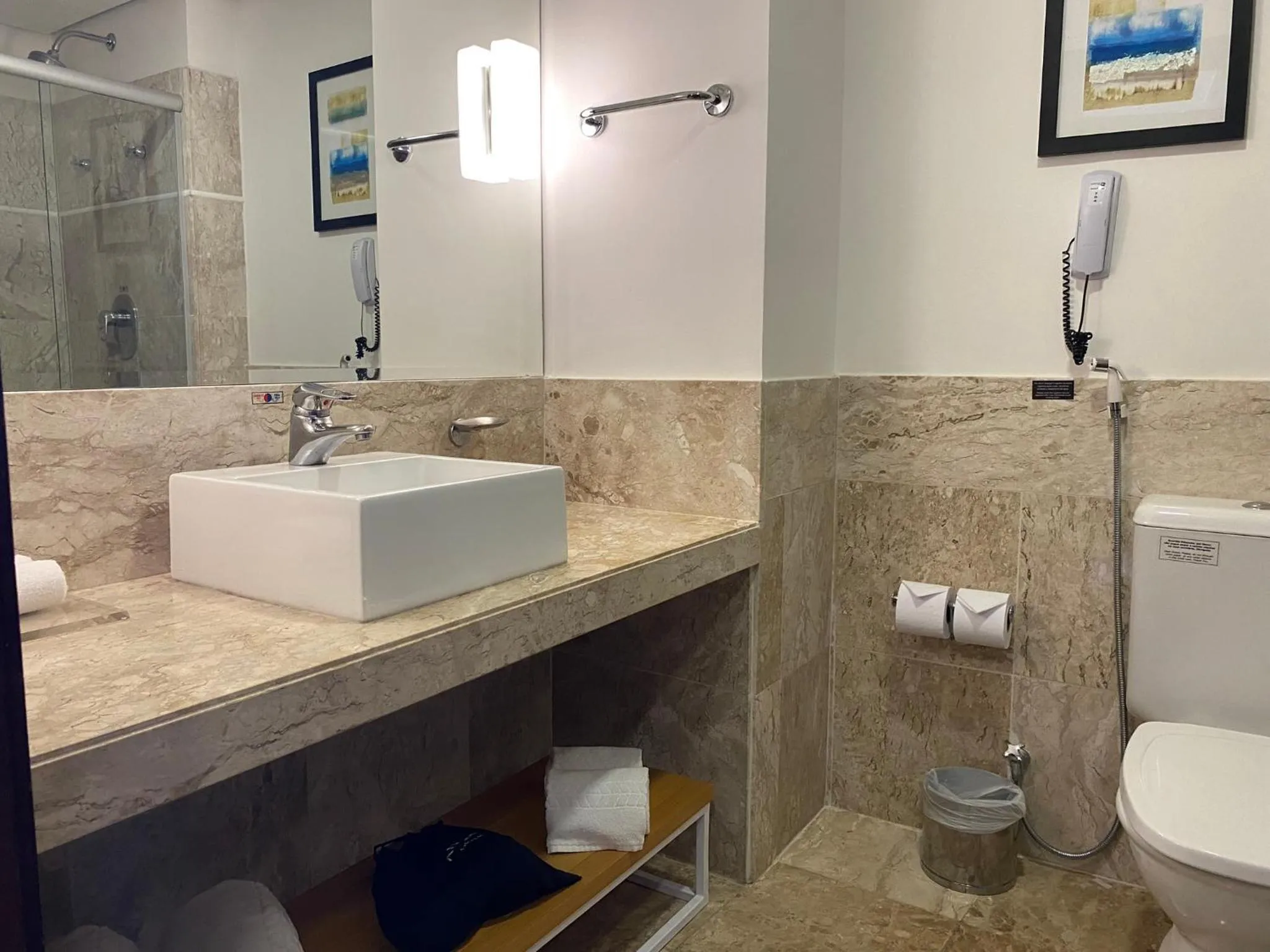 Bathroom in Radisson Alphaville