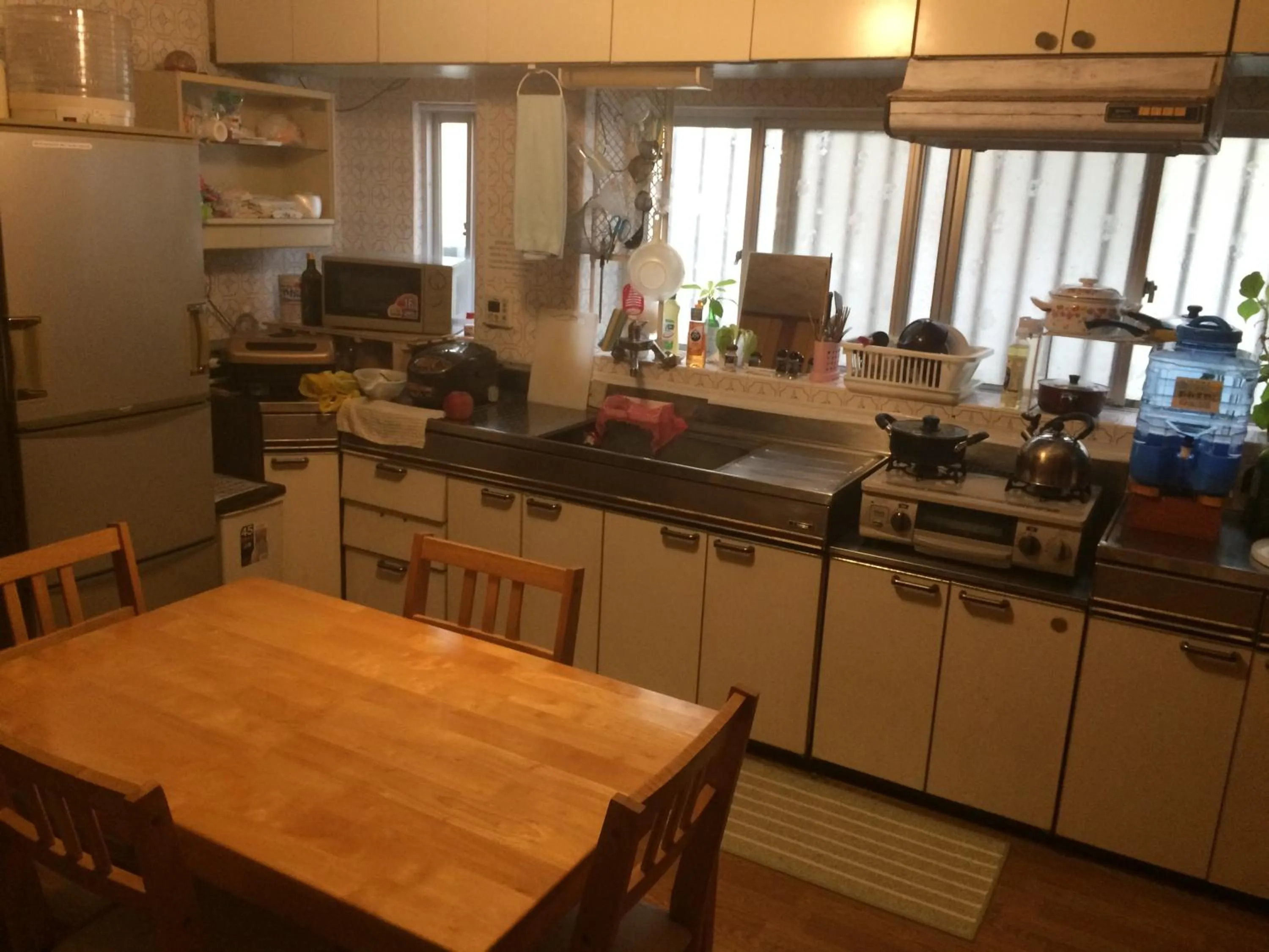 Communal kitchen in Body Balance House