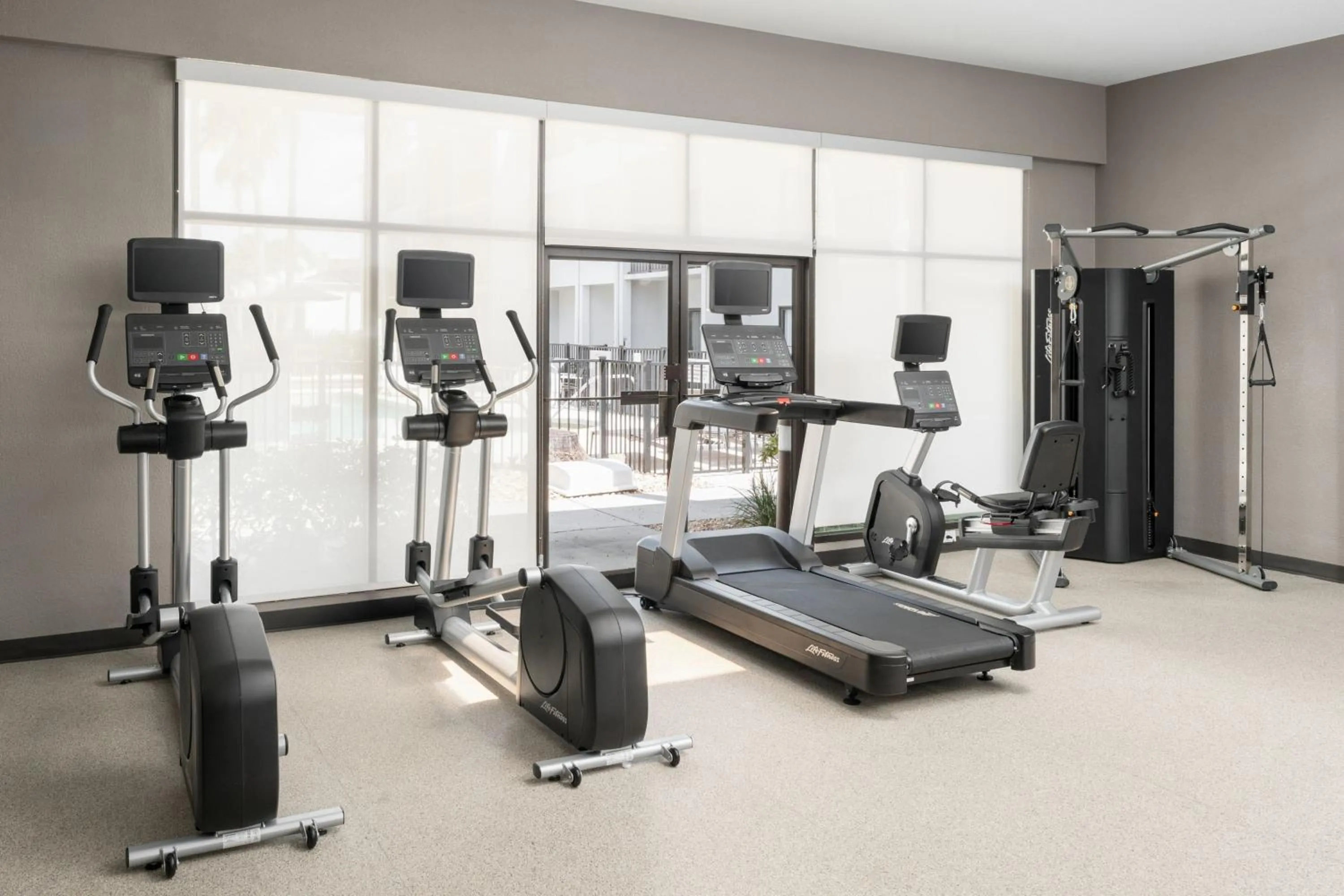 Fitness centre/facilities in Courtyard Melbourne West