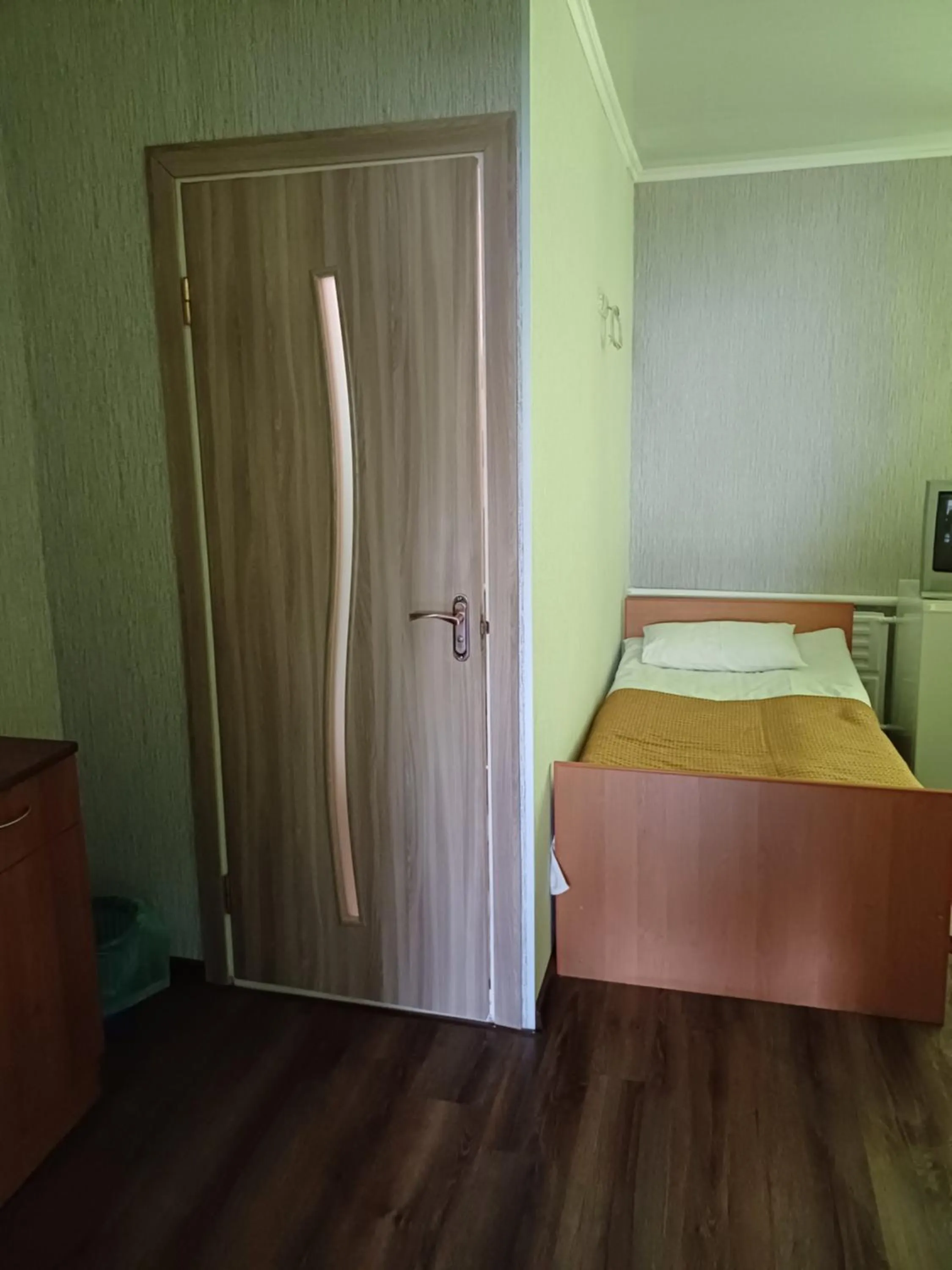 Bed in Hotel Gostynnyi Dvir
