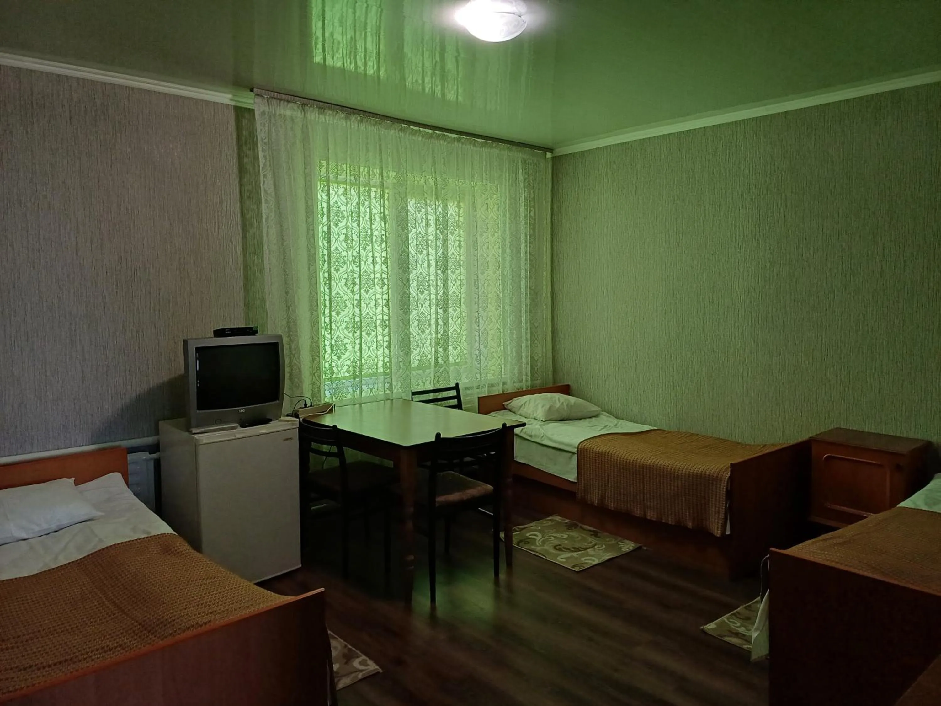 Bed in Hotel Gostynnyi Dvir