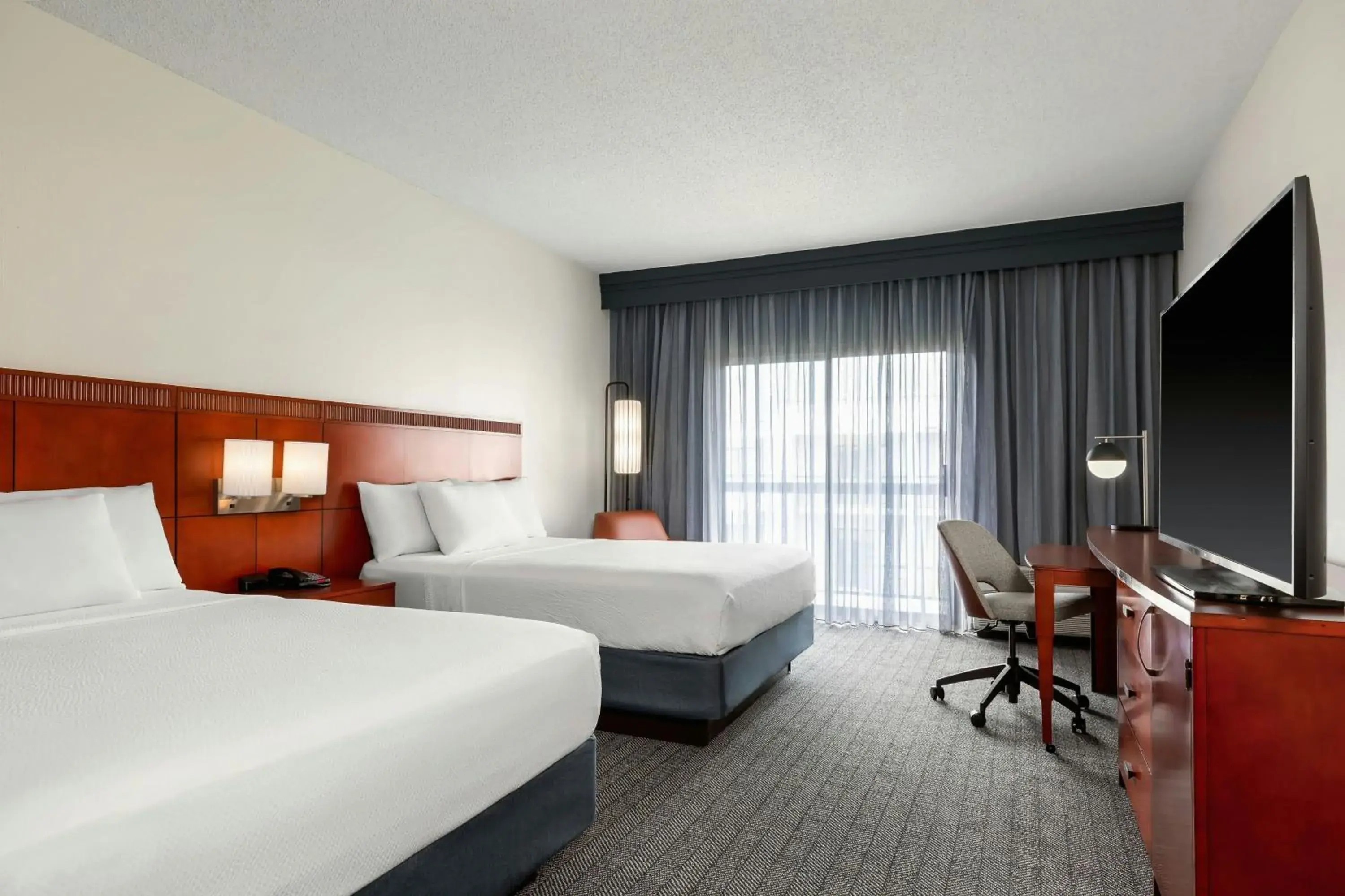 Queen Room with Two Queen Beds in Courtyard by Marriott Minneapolis-St. Paul Airport Queen Room with Two Queen Beds in Courtyard by Marriott Minneapolis-St. Paul Airport