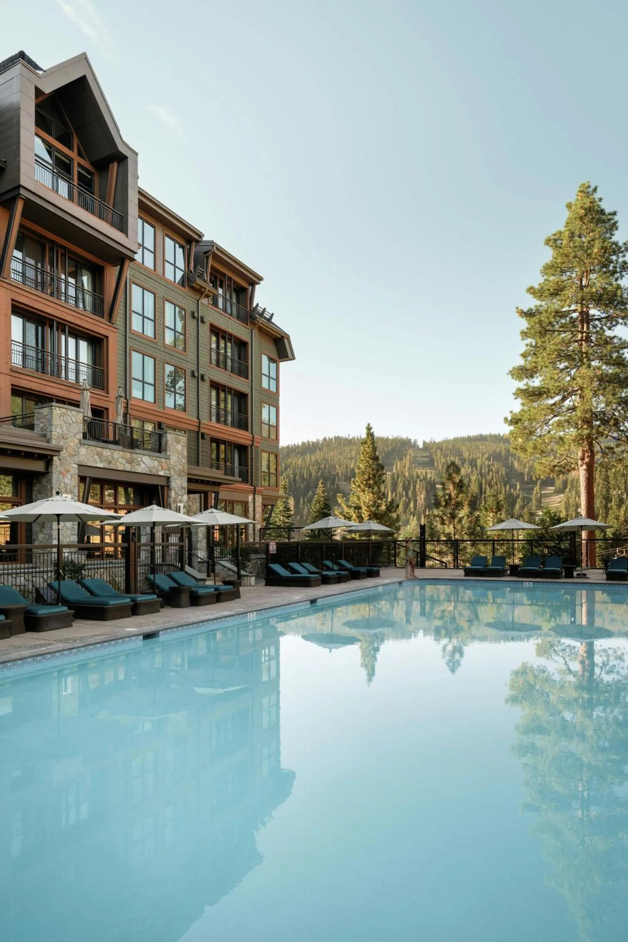Swimming pool in The Ritz-Carlton, Lake Tahoe