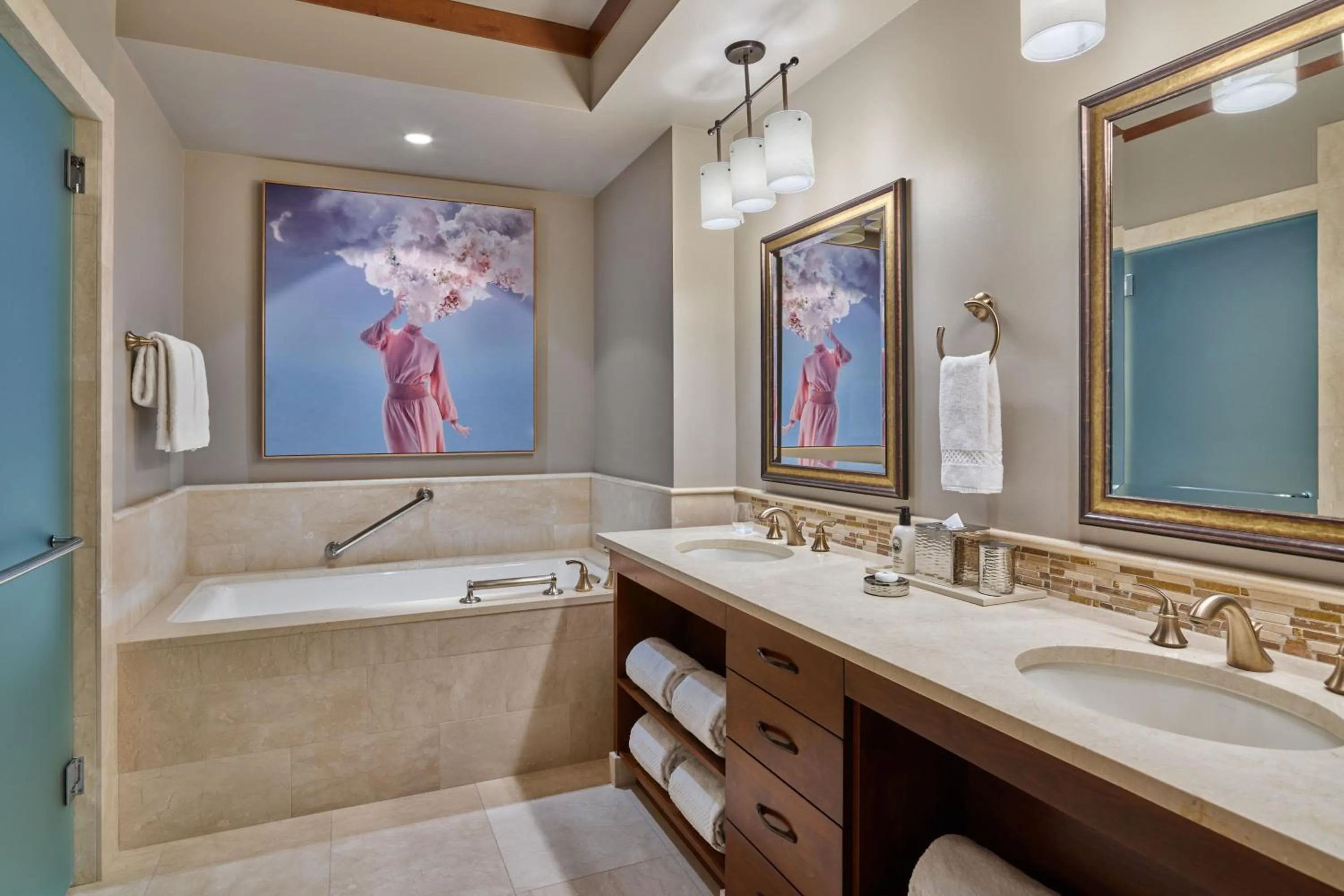 Bathroom in The Ritz-Carlton, Lake Tahoe