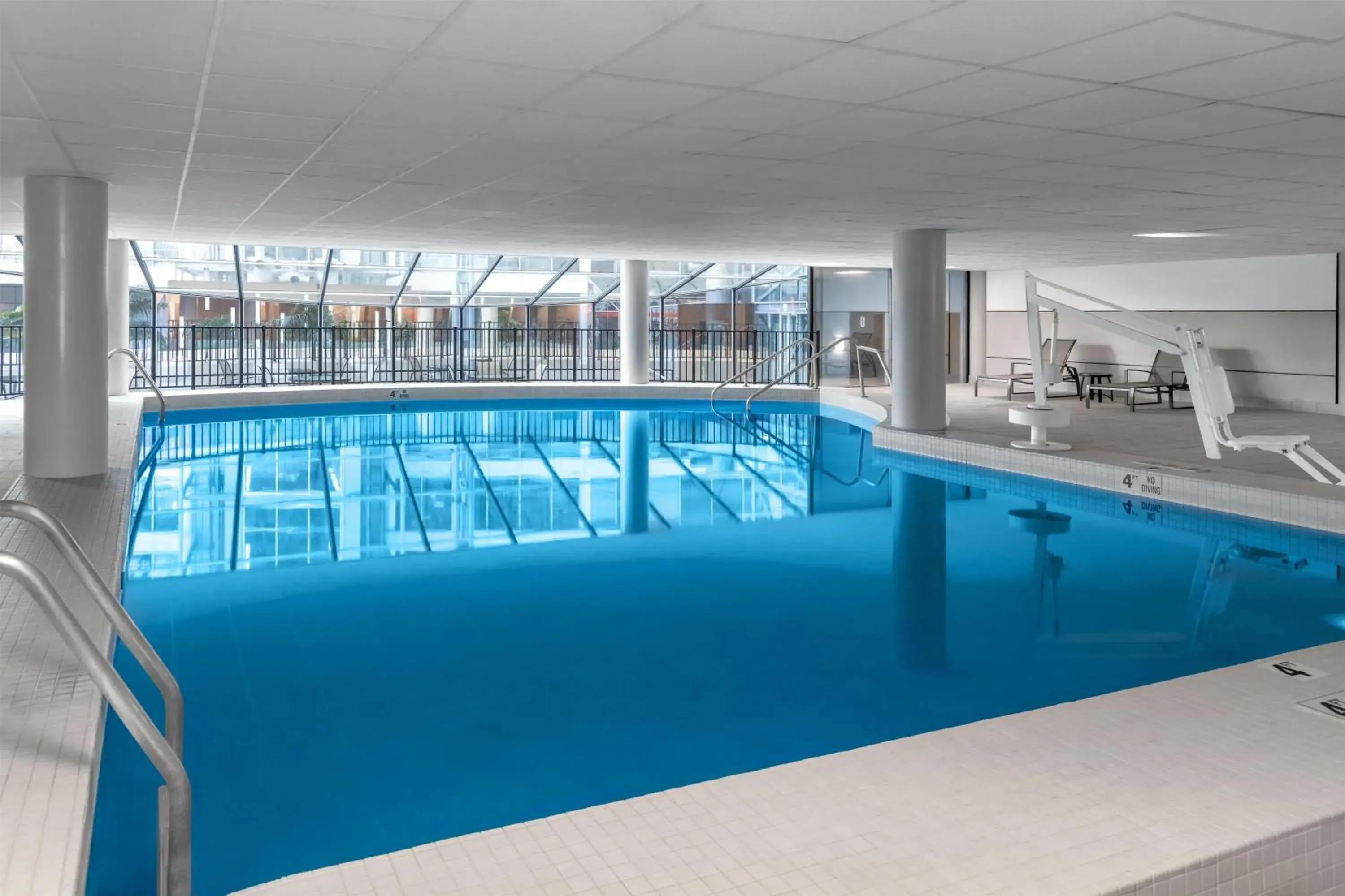 Pool view in DoubleTree by Hilton Hotel South Bend Pool view in DoubleTree by Hilton Hotel South Bend